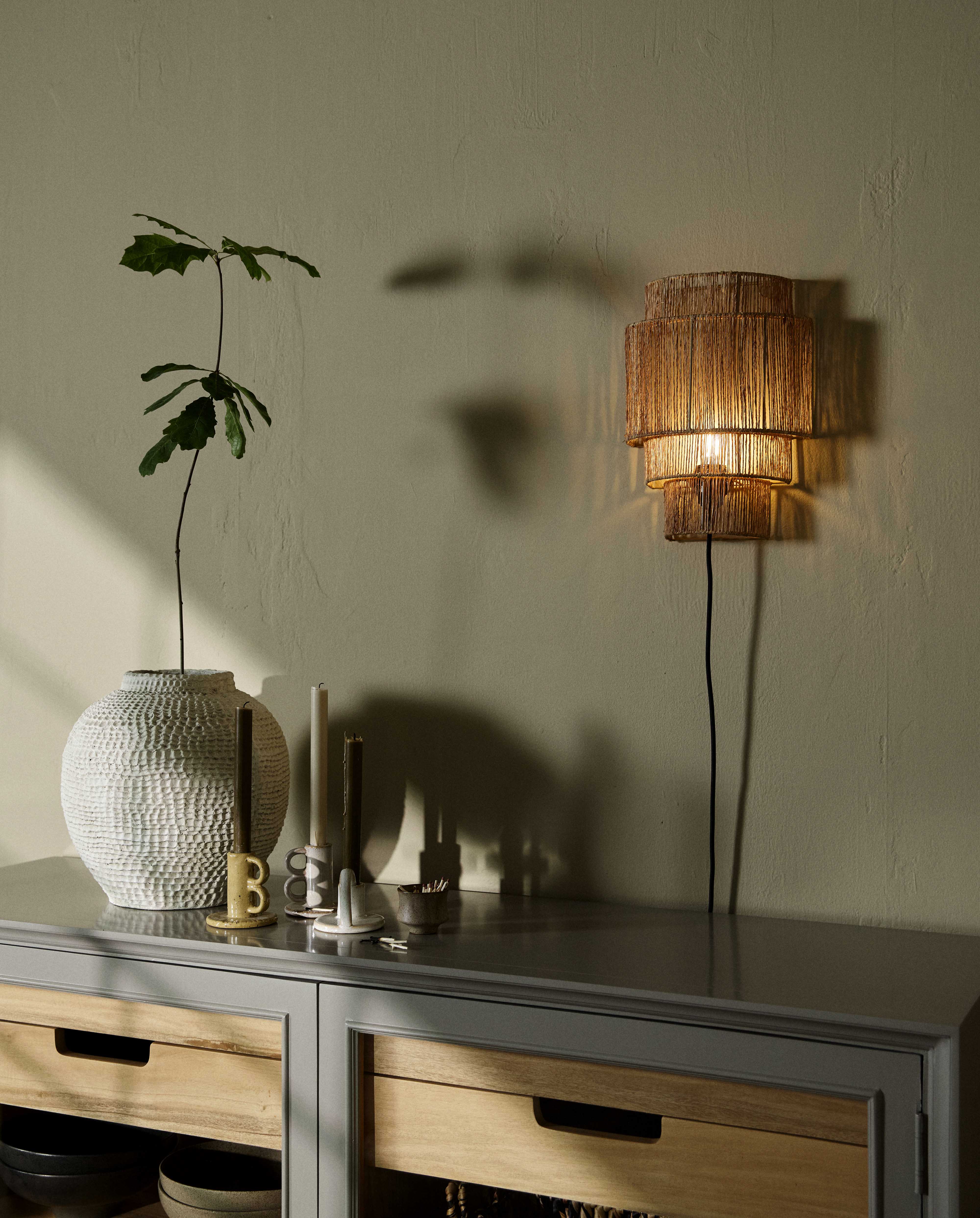 Lampa ścienna AIDOS - natura