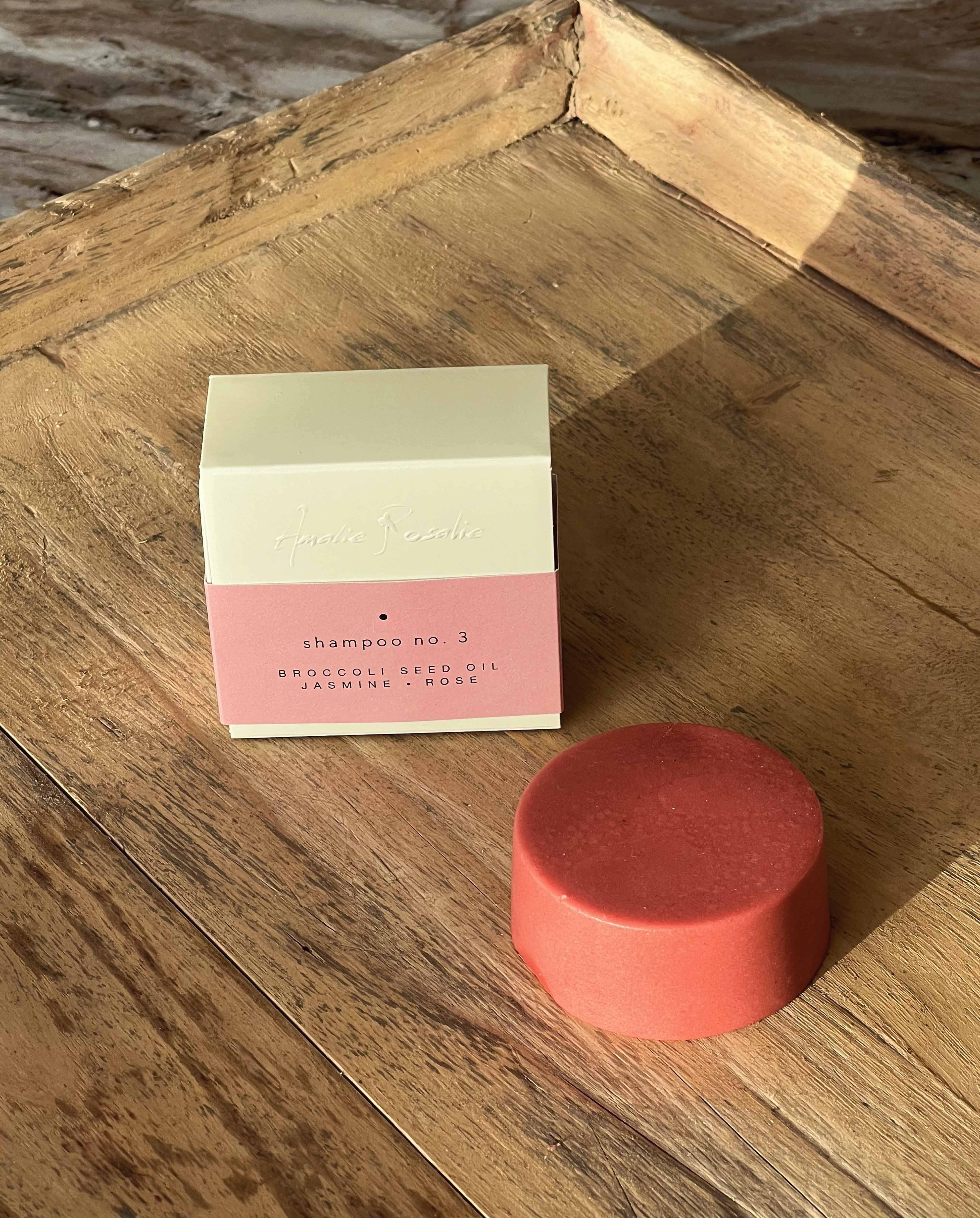 Shampoo no. 3 | BROCCOLI SEED OIL, JASMINE, ROSE