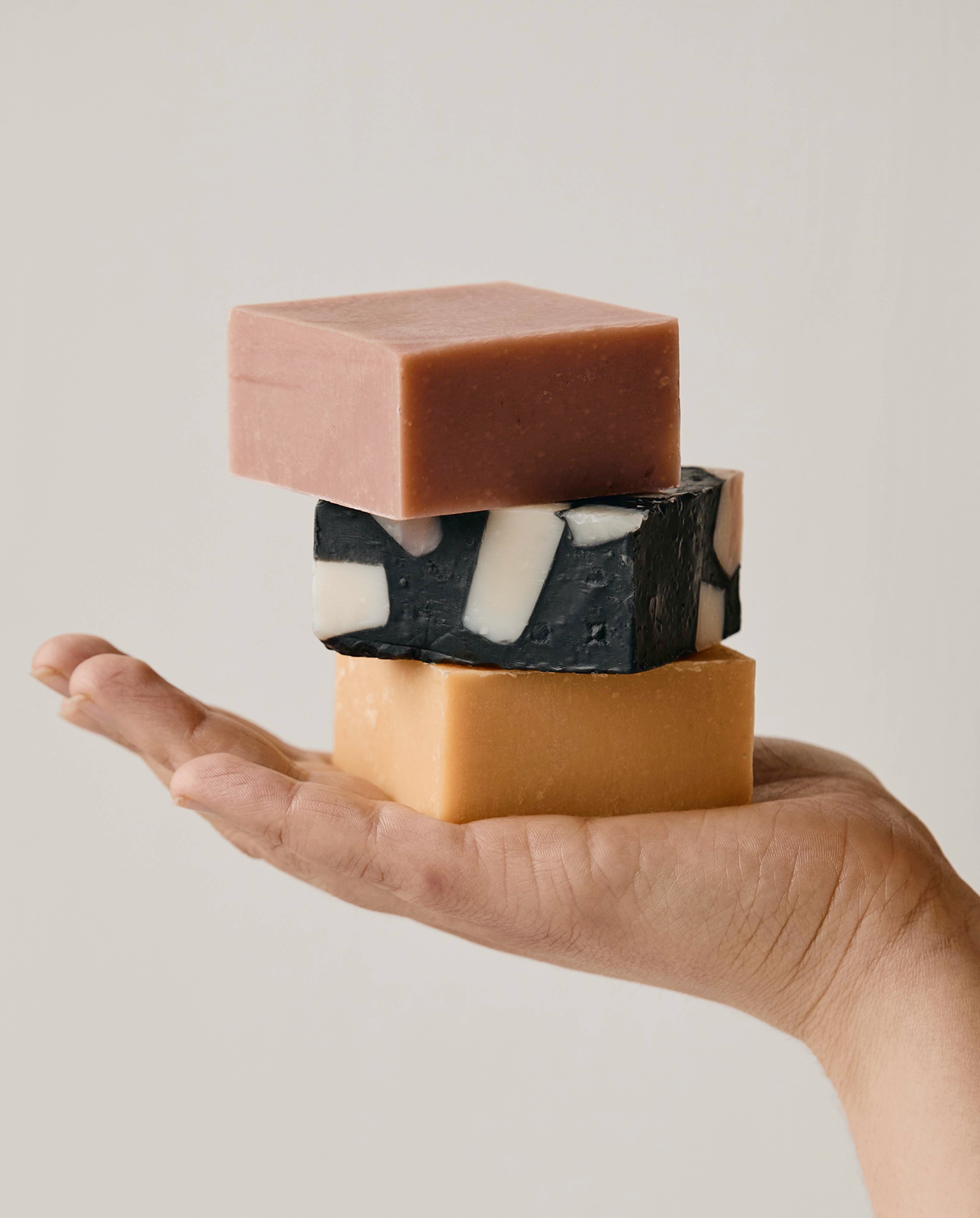 Soap no. 6 | ROSE, ROSEMARY, ROMAN CHAMOMILE