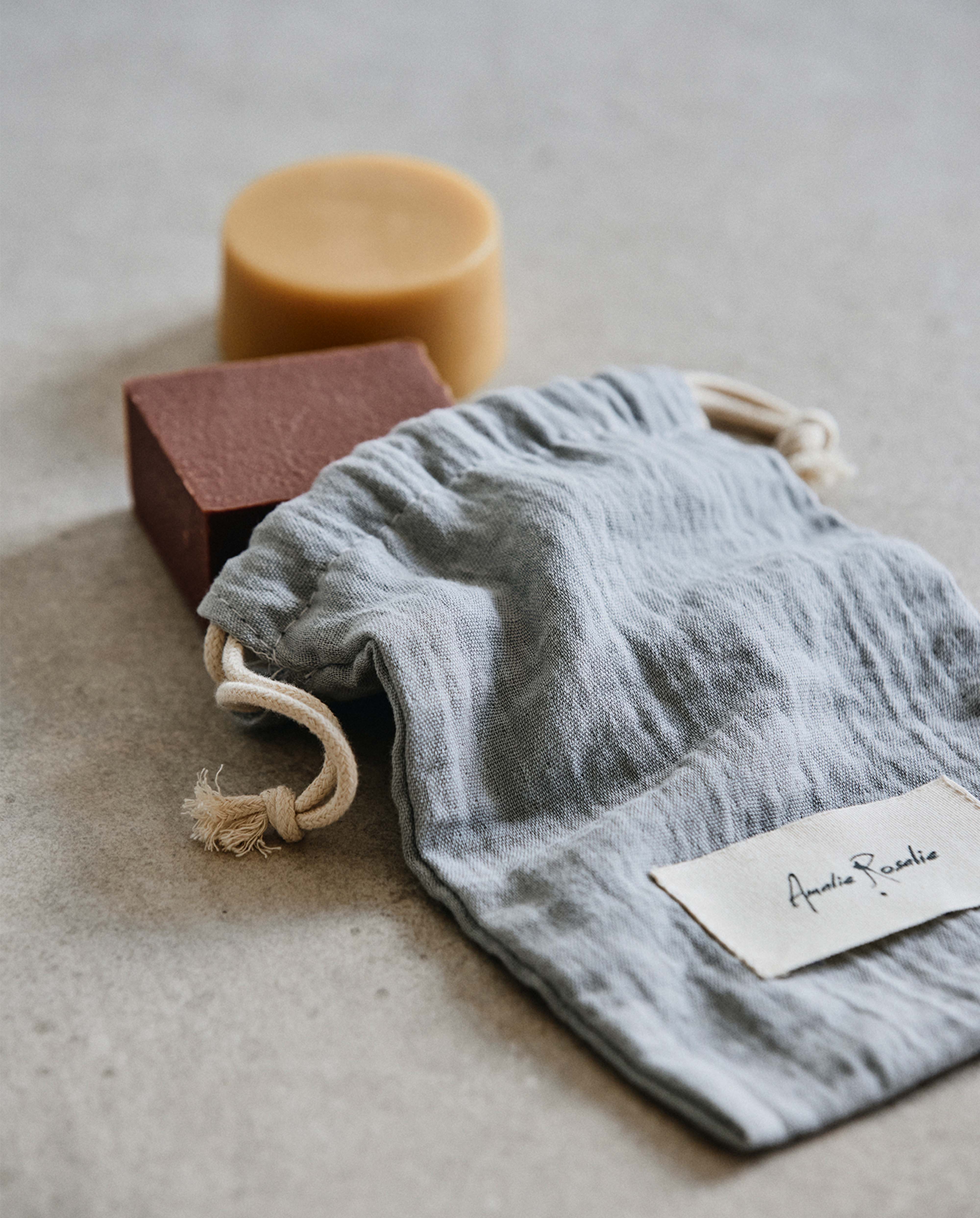 Bolsa de jabón de algodón | GREY