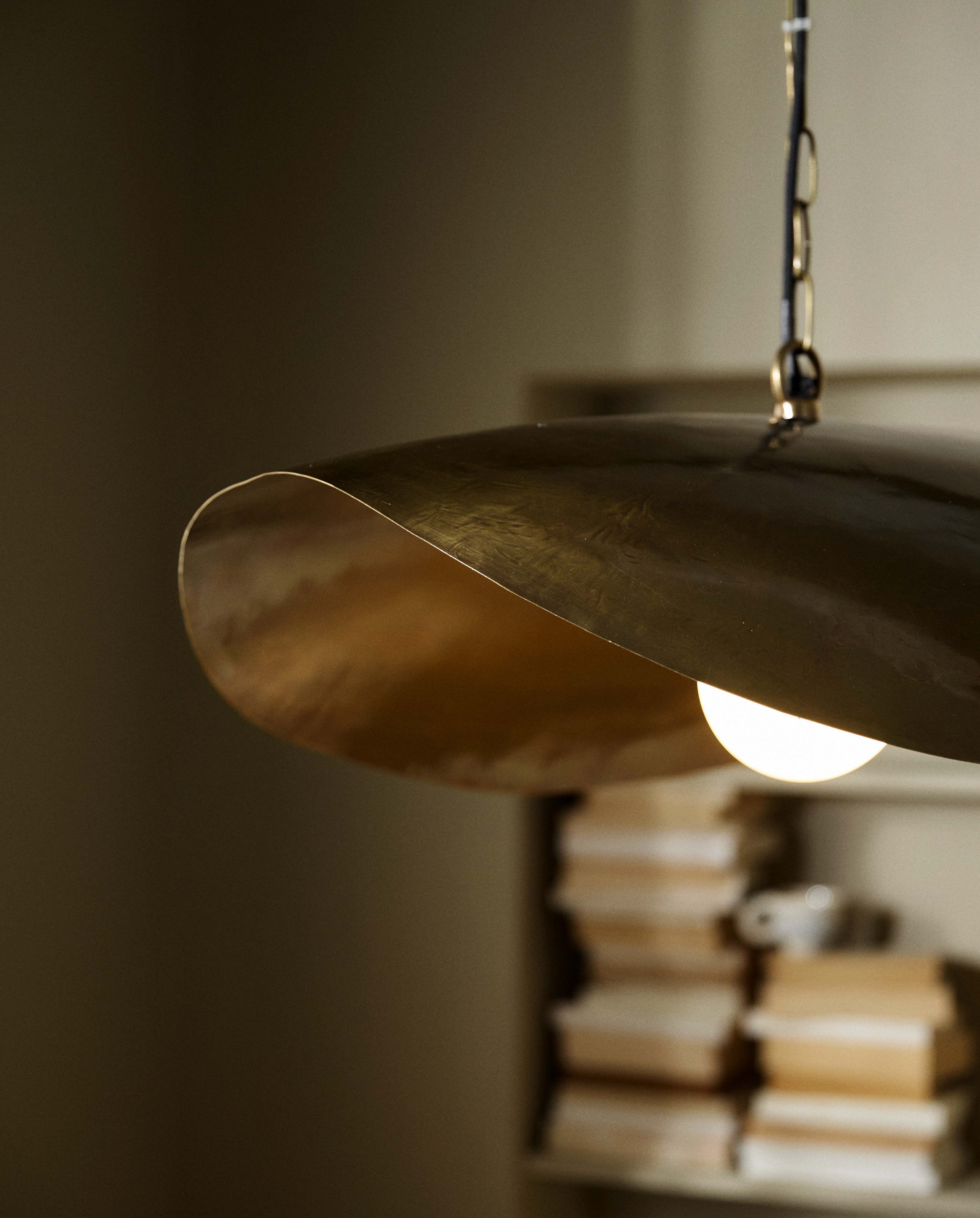 SHAKTI hanging lamp - brass