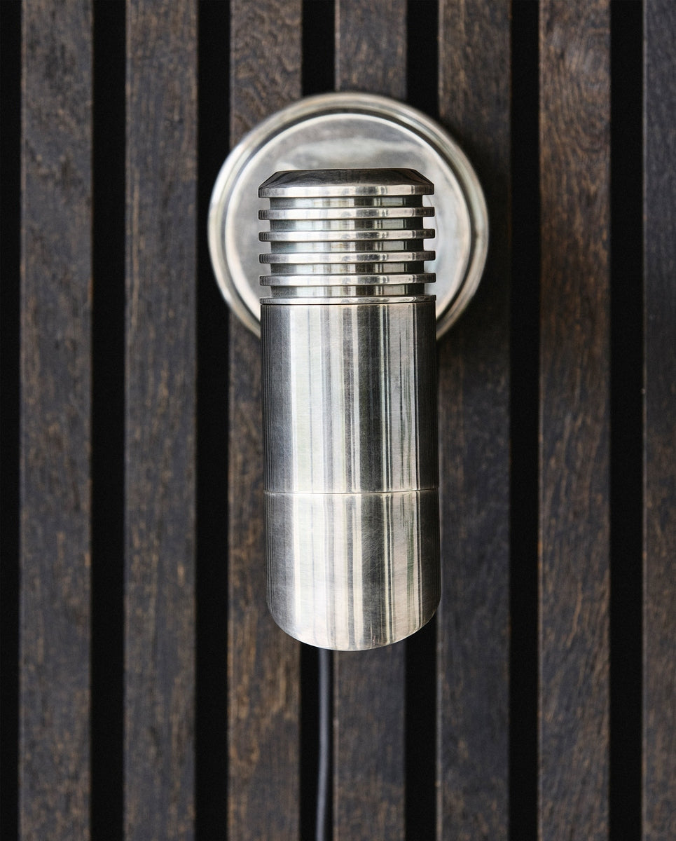 BRAGI wandlamp, buiten - chroom