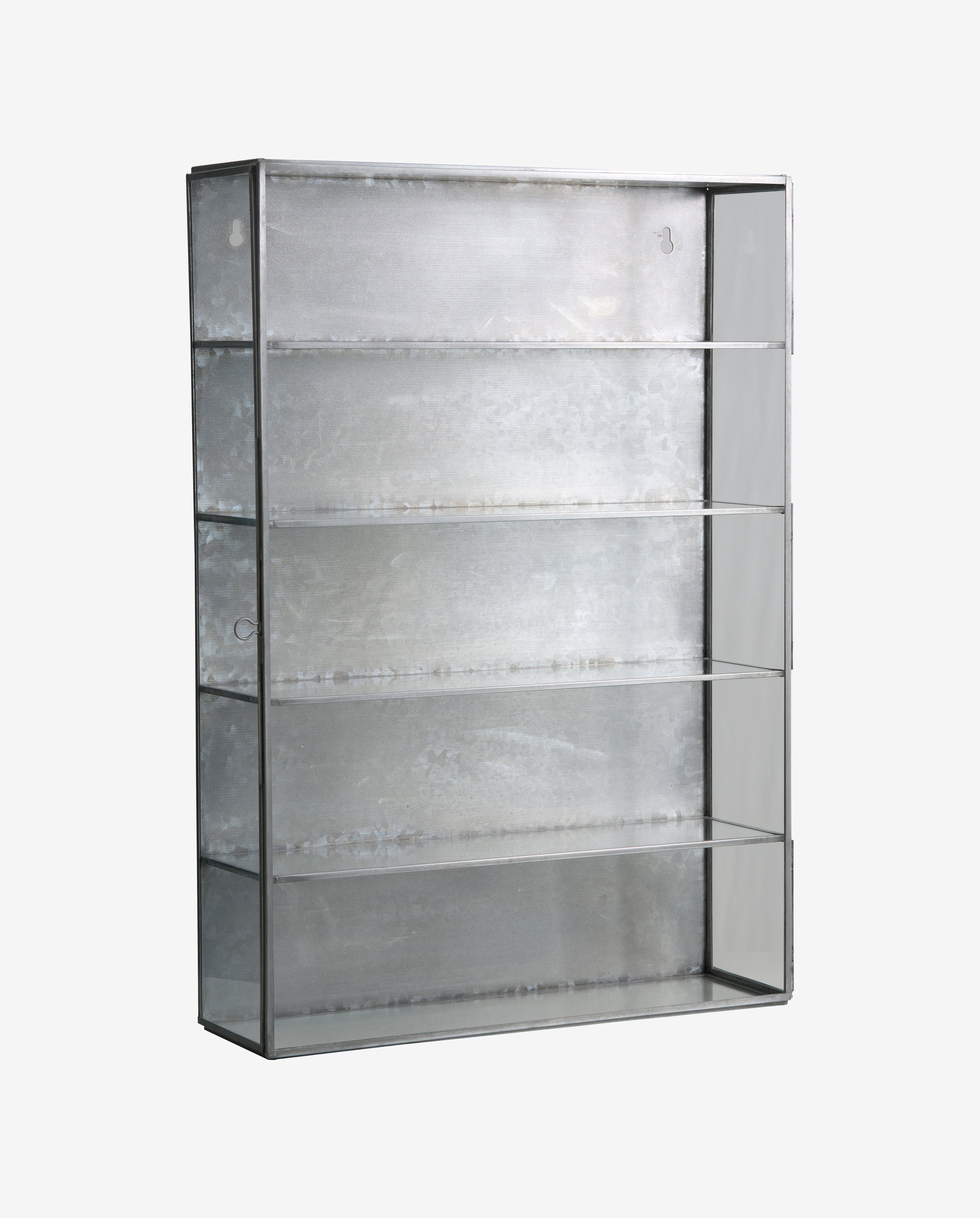 ADA wall cabinet, M, 4 shelves - antique iron