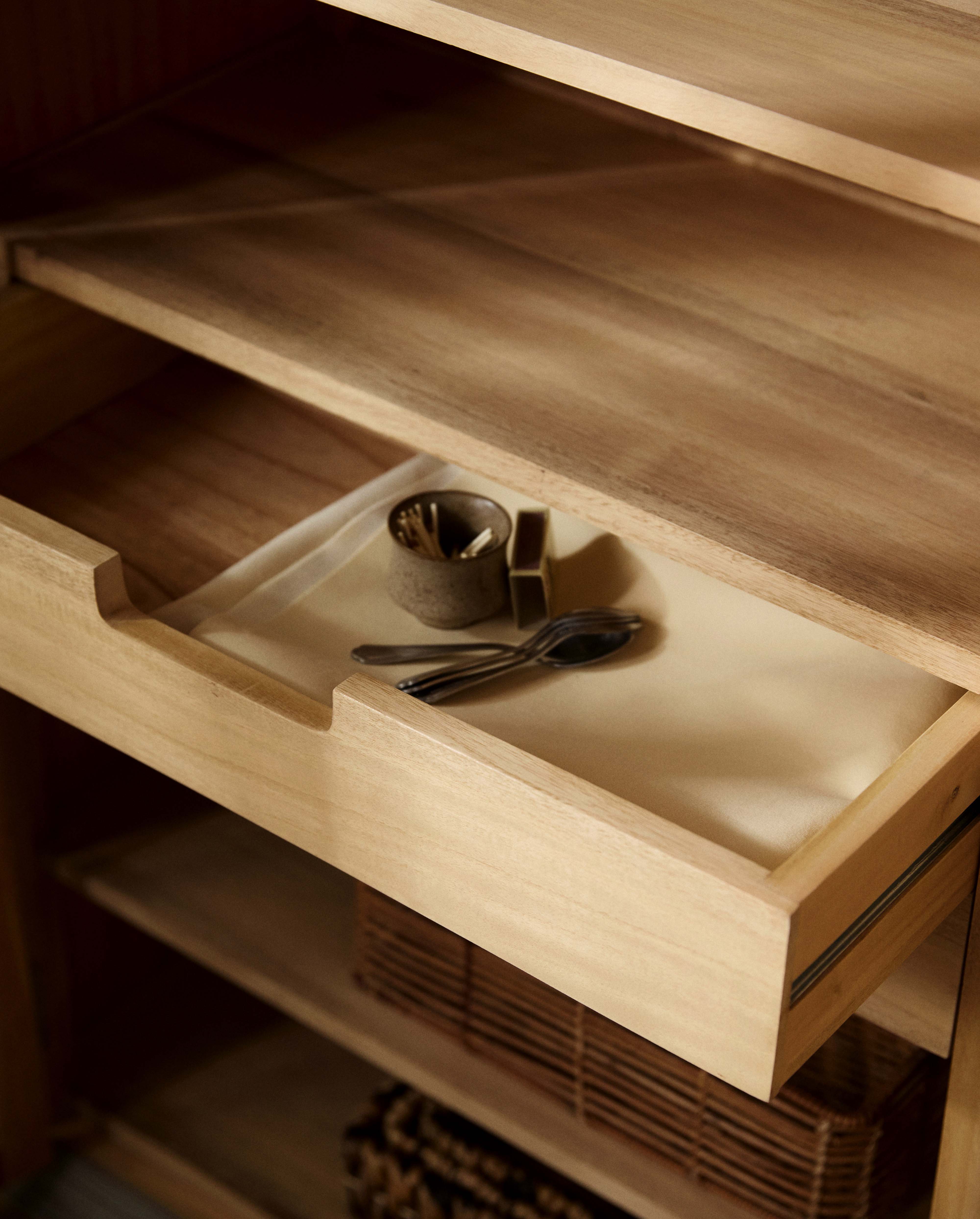 VIVA Schrank, 2 Türen - grau