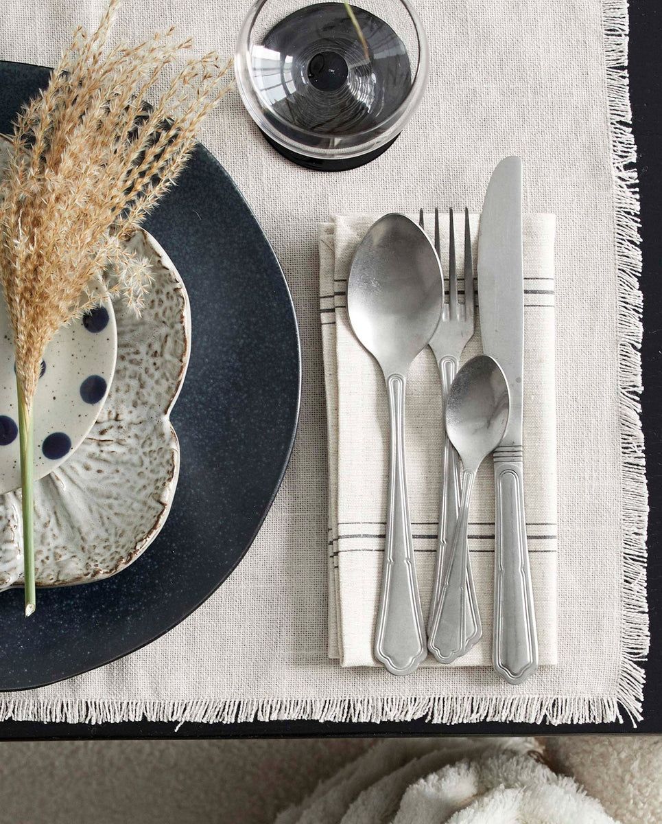 CARUM bestek, vintage effect, s/4 - roestvrij staal