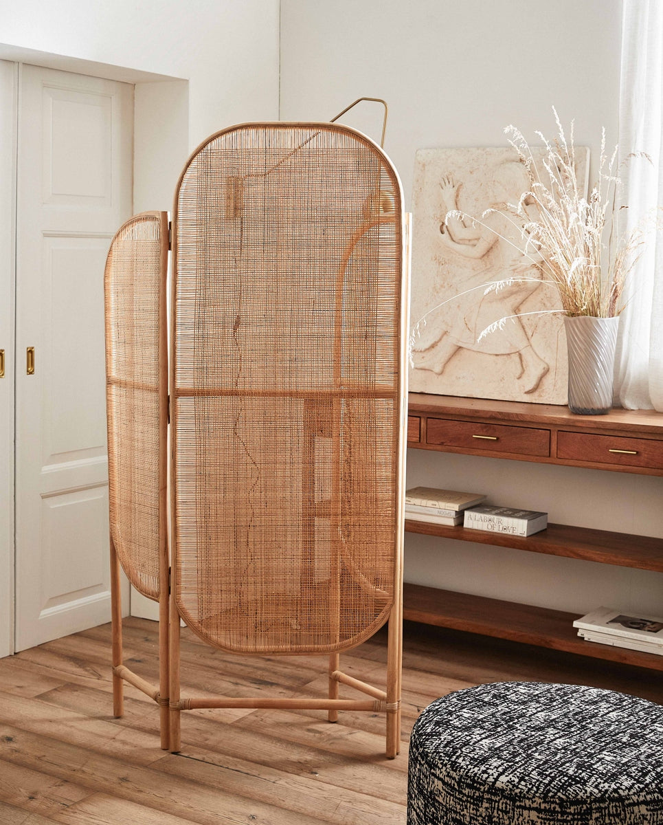 divisorio BALI, rattan/intreccio - naturale