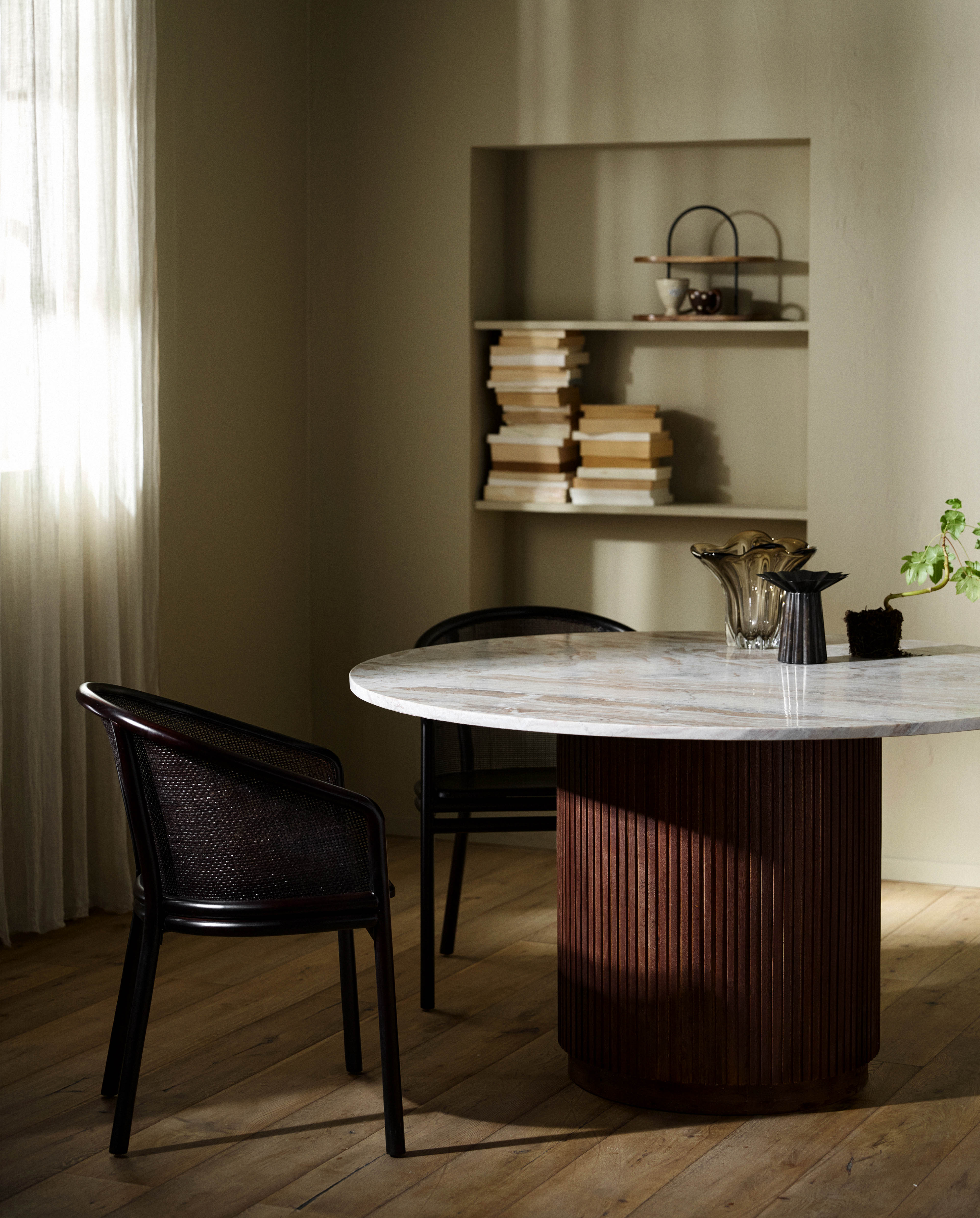 MOSSO dinner chair, black