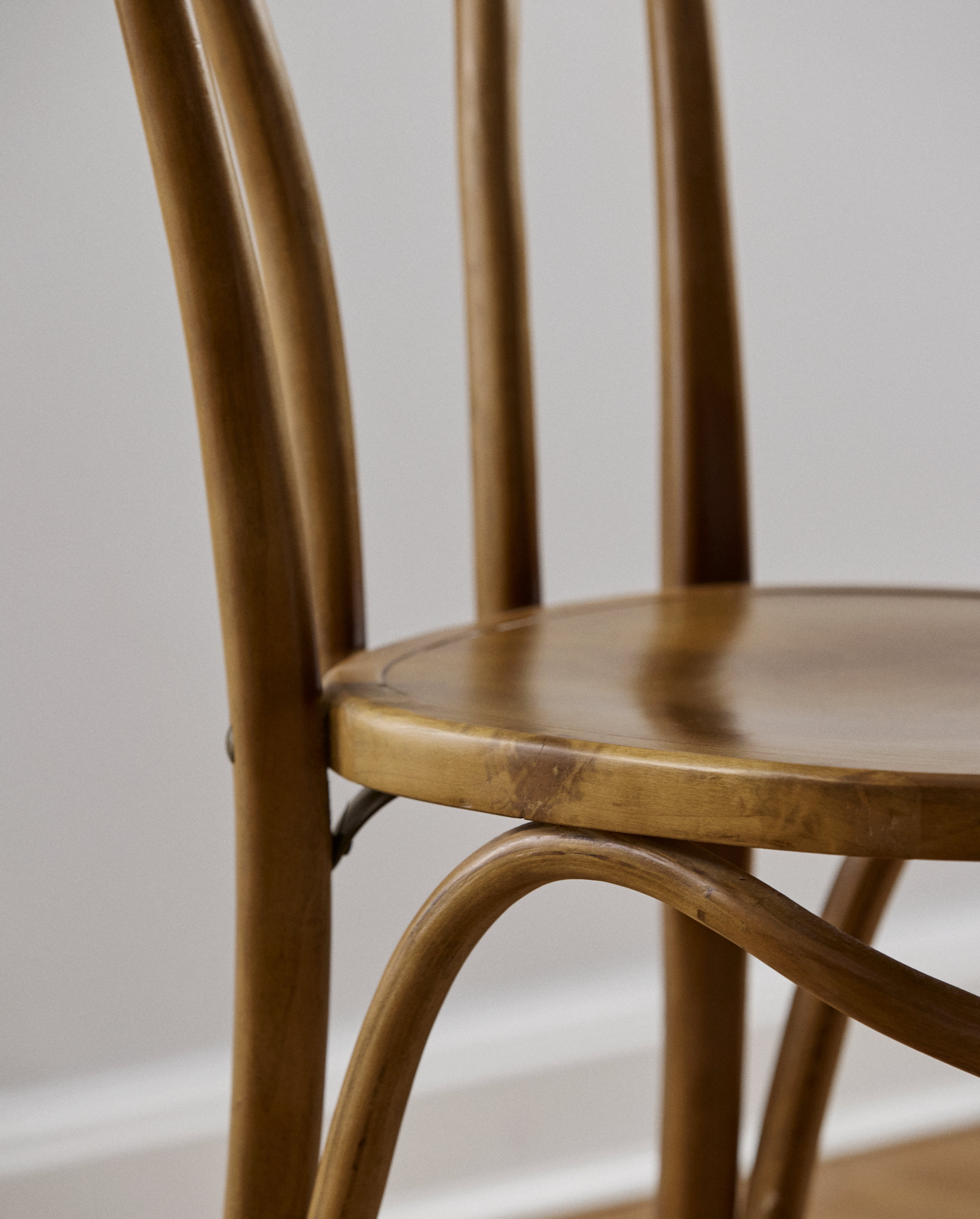 BISTRO chair, brown wood