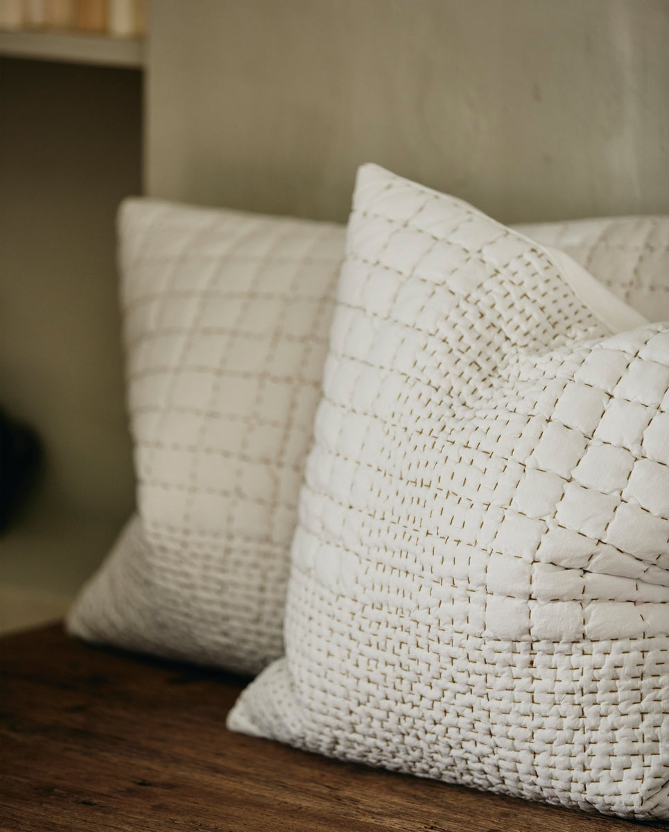 SARGA kussenhoes, 48x48 - wit