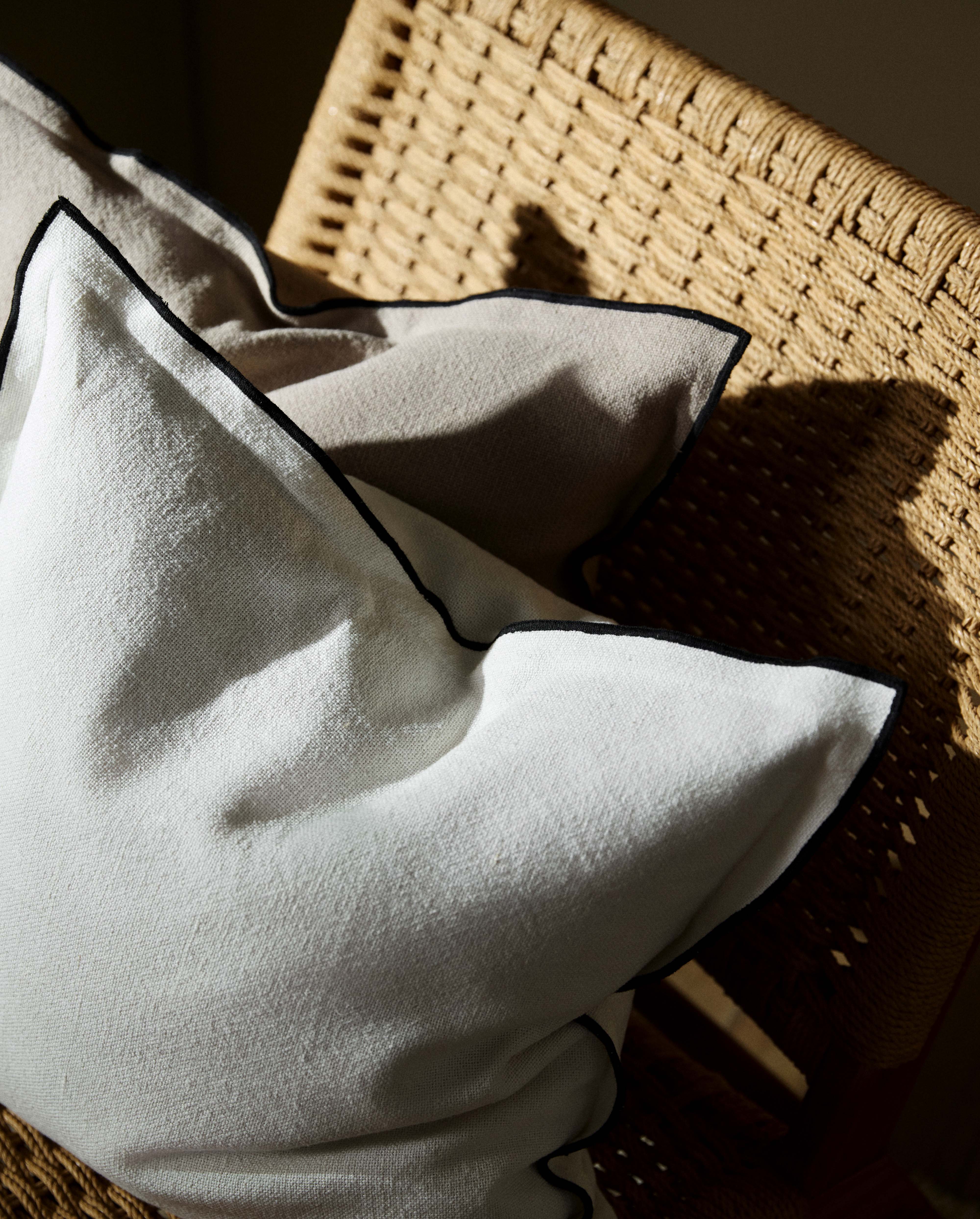 ALTAIR cushion cover, 48x48 - ivory