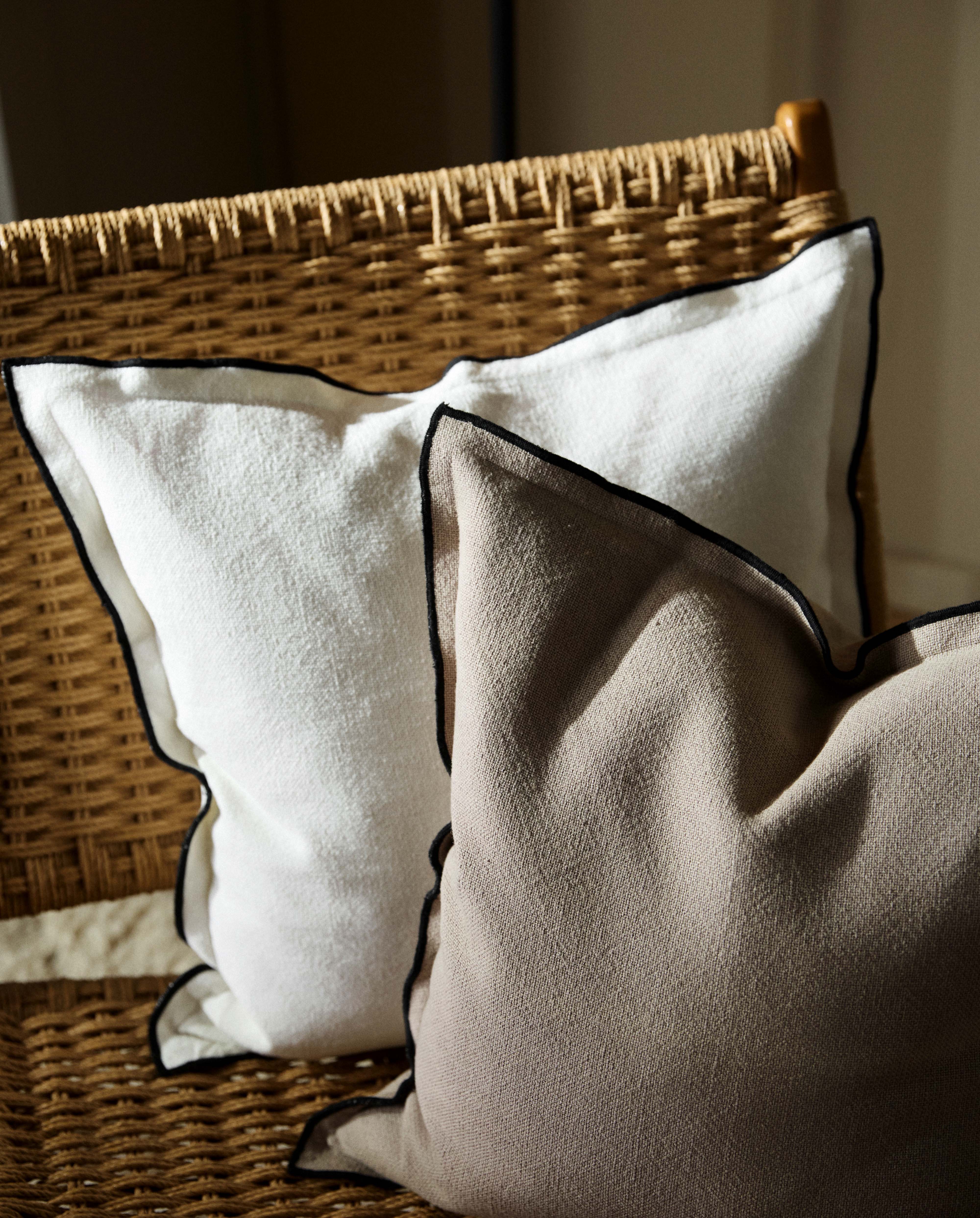 ALTAIR cushion cover, 48x48 - brown