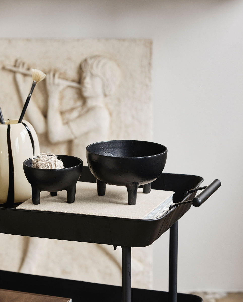 LAMU bowl, black, large