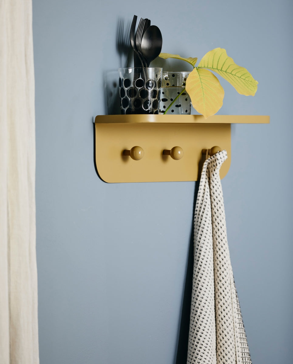 TURDA plank met haken - groen