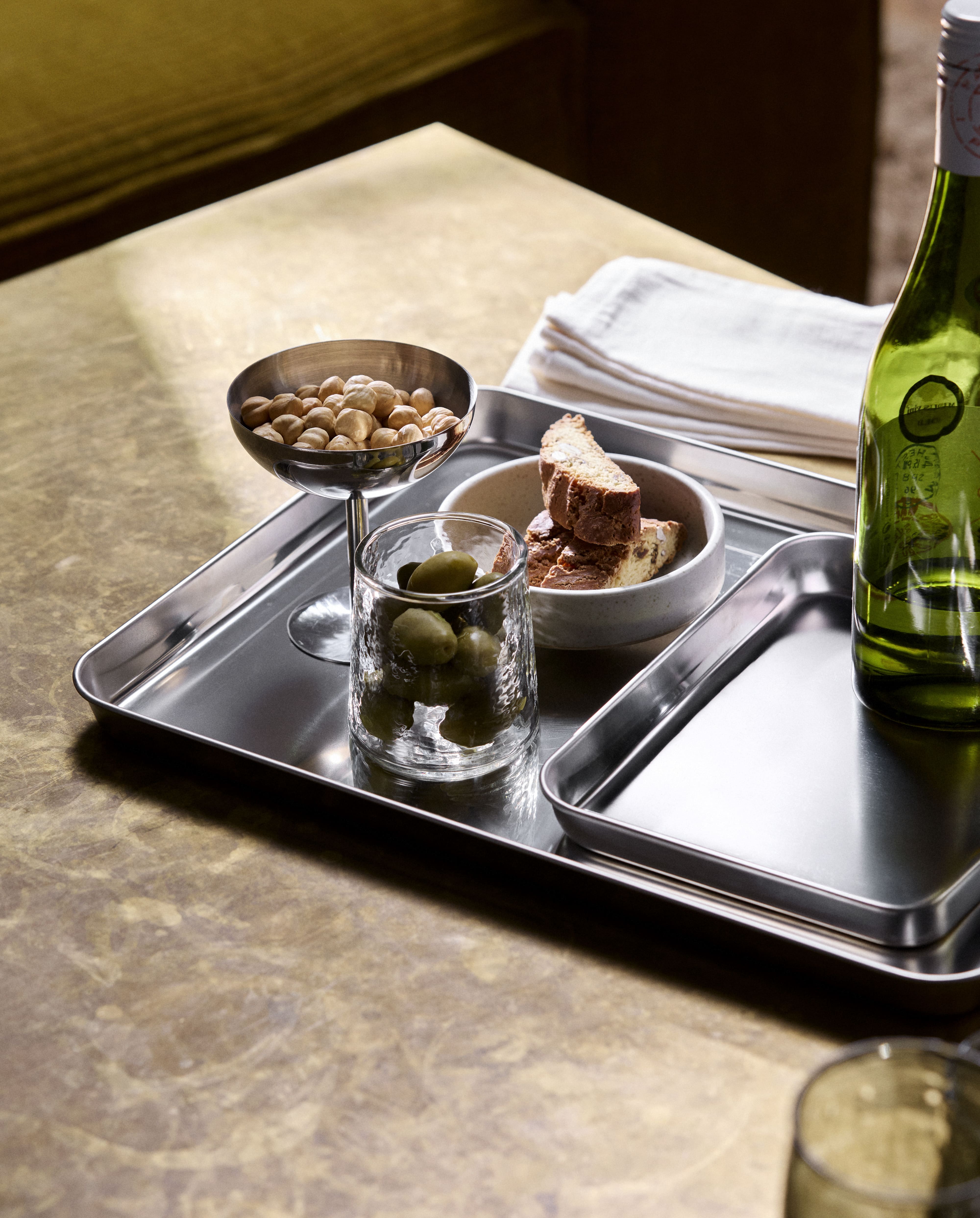 GRAINY serving bowl, M - sand