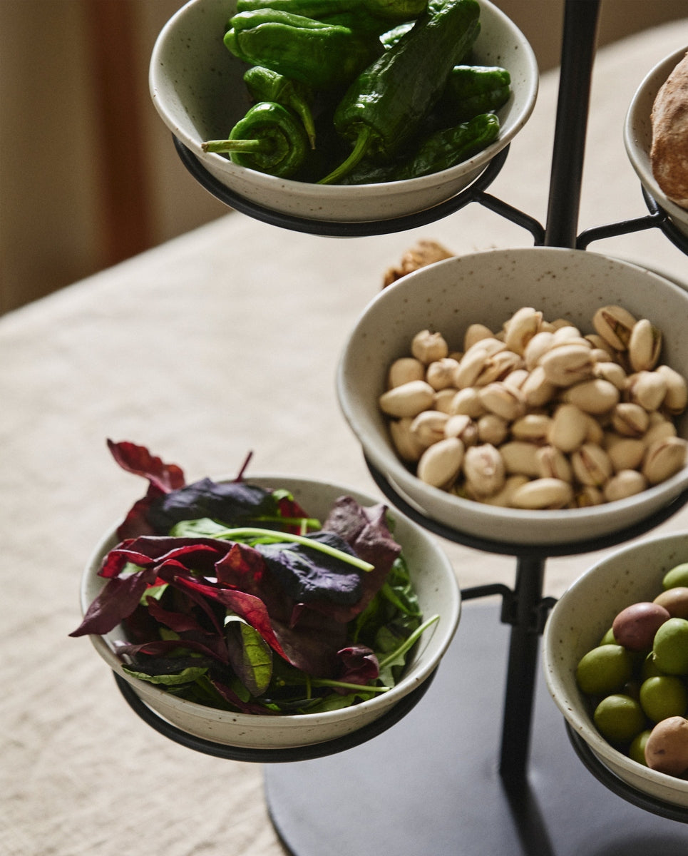 PRIMULA serveerstandaard - zwart