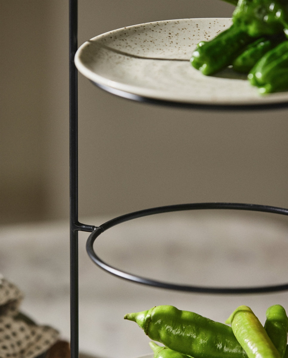 PRIMULA serveerstandaard - zwart