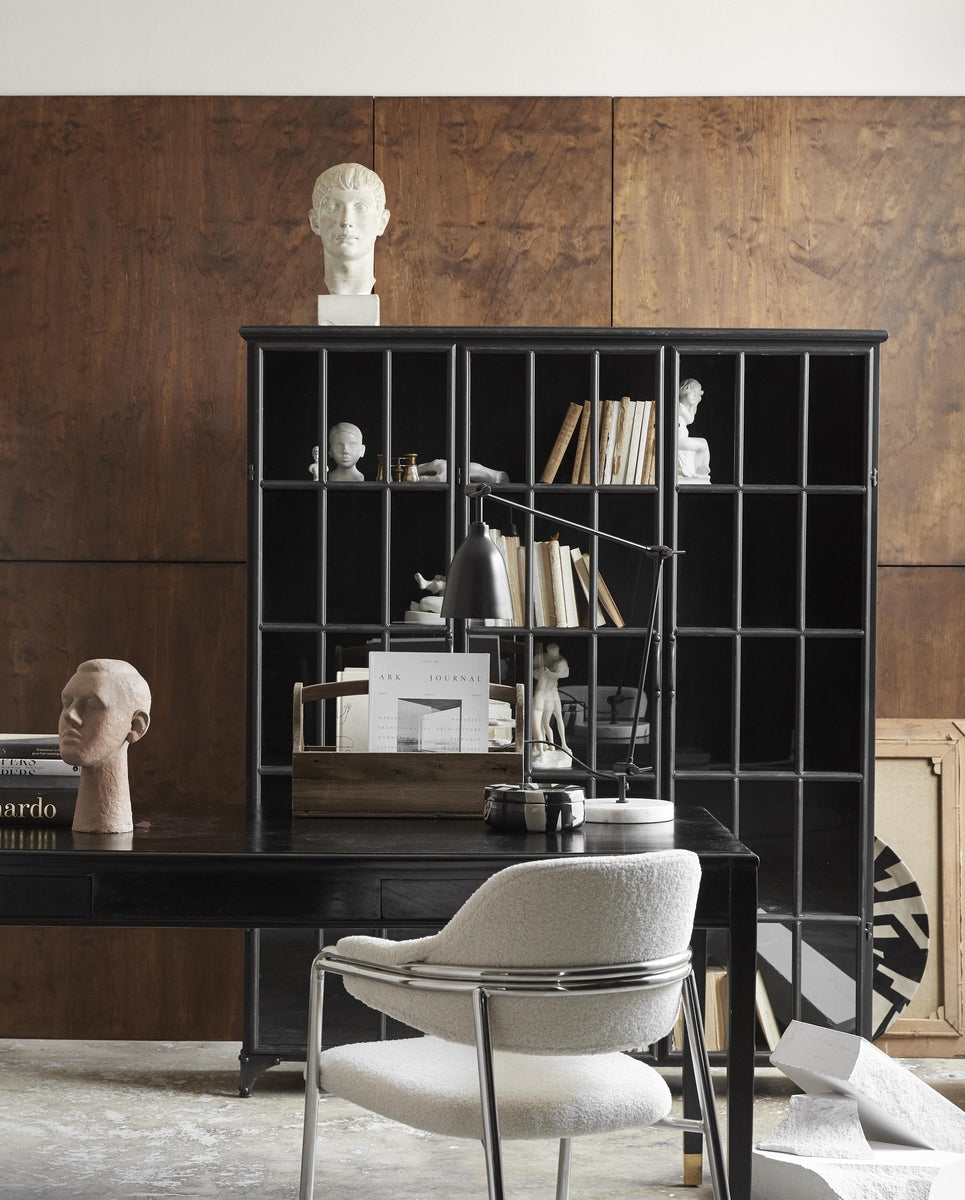 DOWNTOWN kast, 3 deuren, zwart