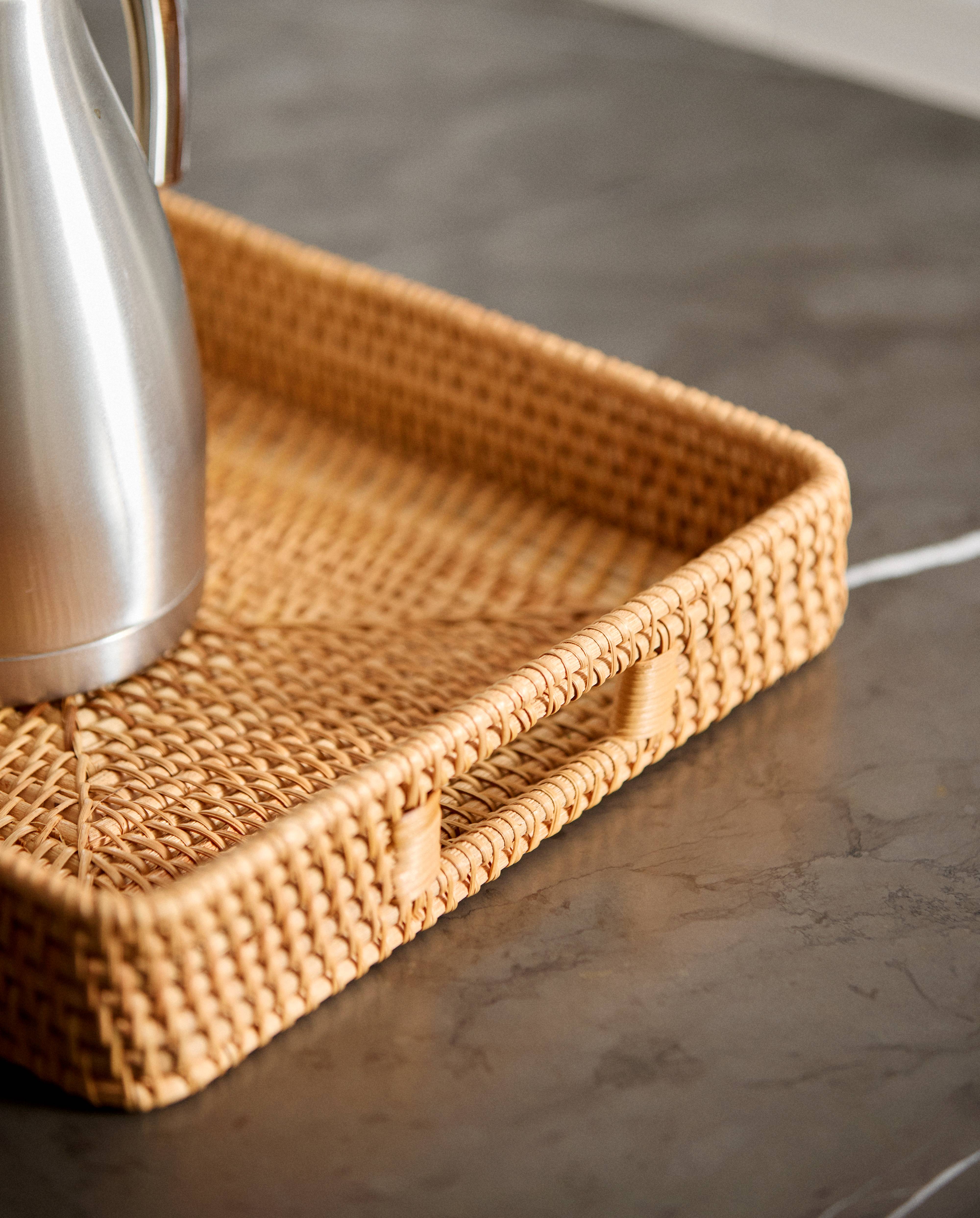 FIGUS rattan serving tray - nature