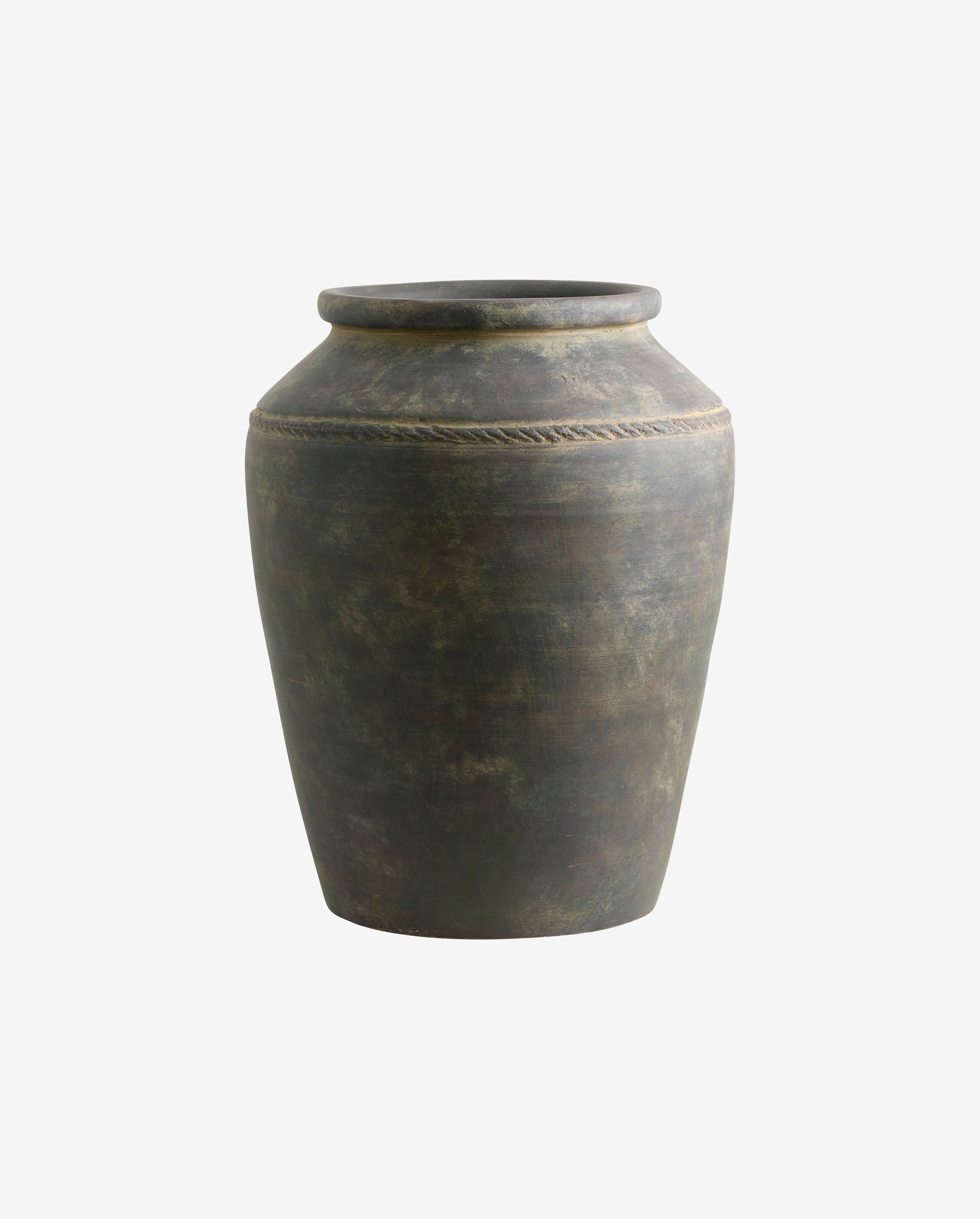 LERON pot/vase, L - grey