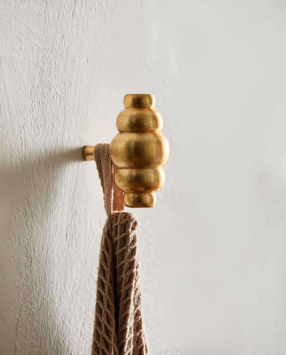 BASU knop - messing afwerking