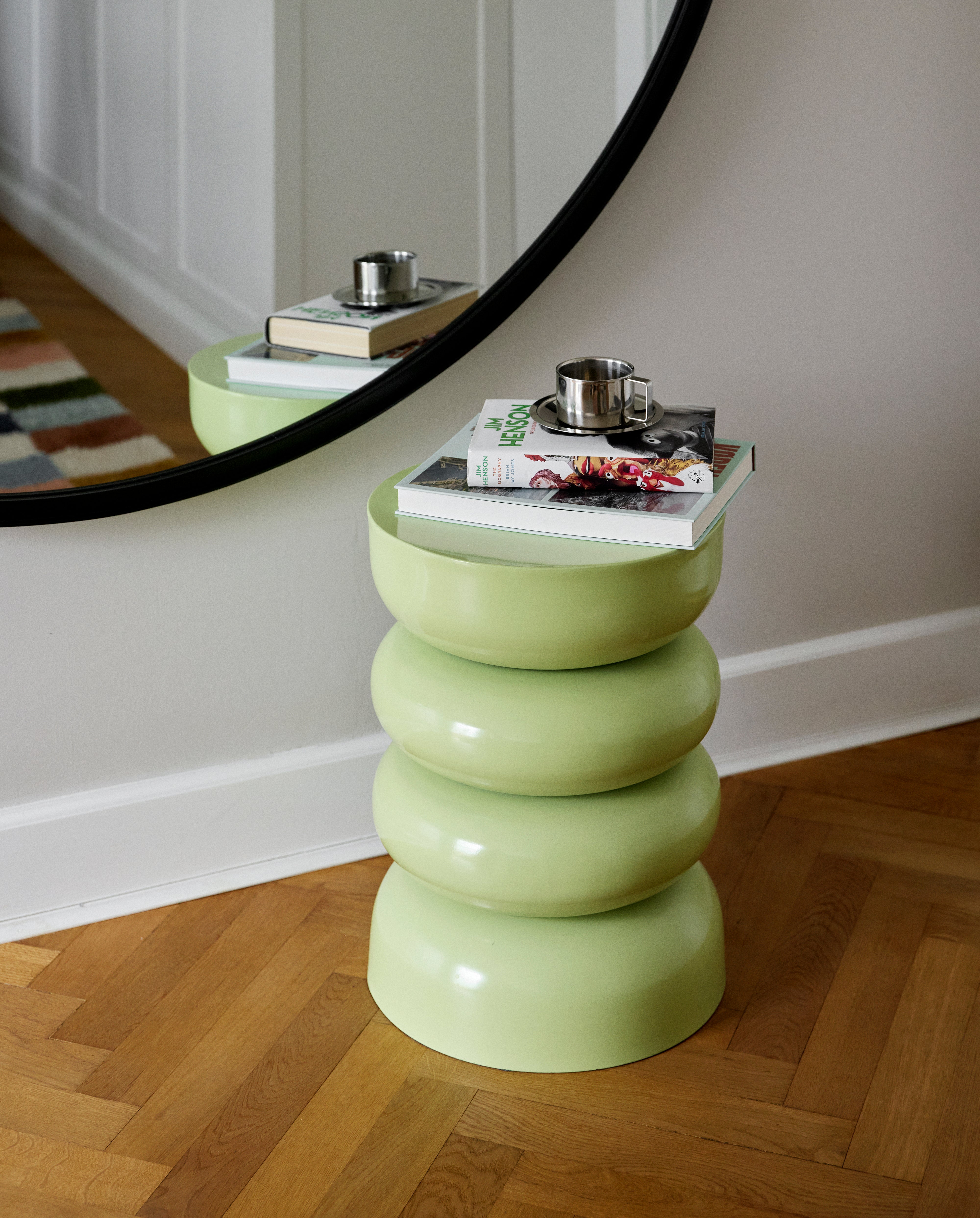 JUBBA side table - light green