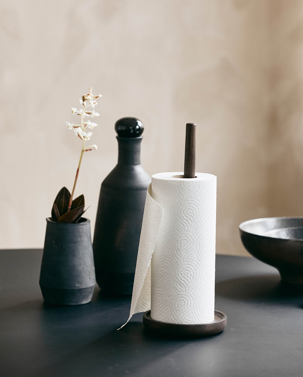 Porta rotolo di carta PIPER, legno - naturale