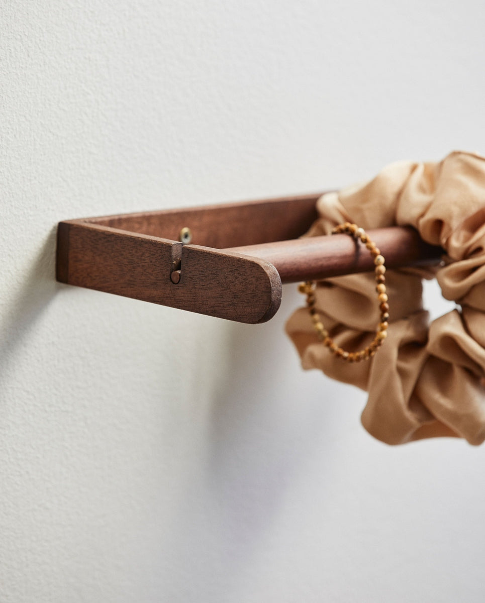 Portarotolo per carta igienica ZATON, legno - naturale