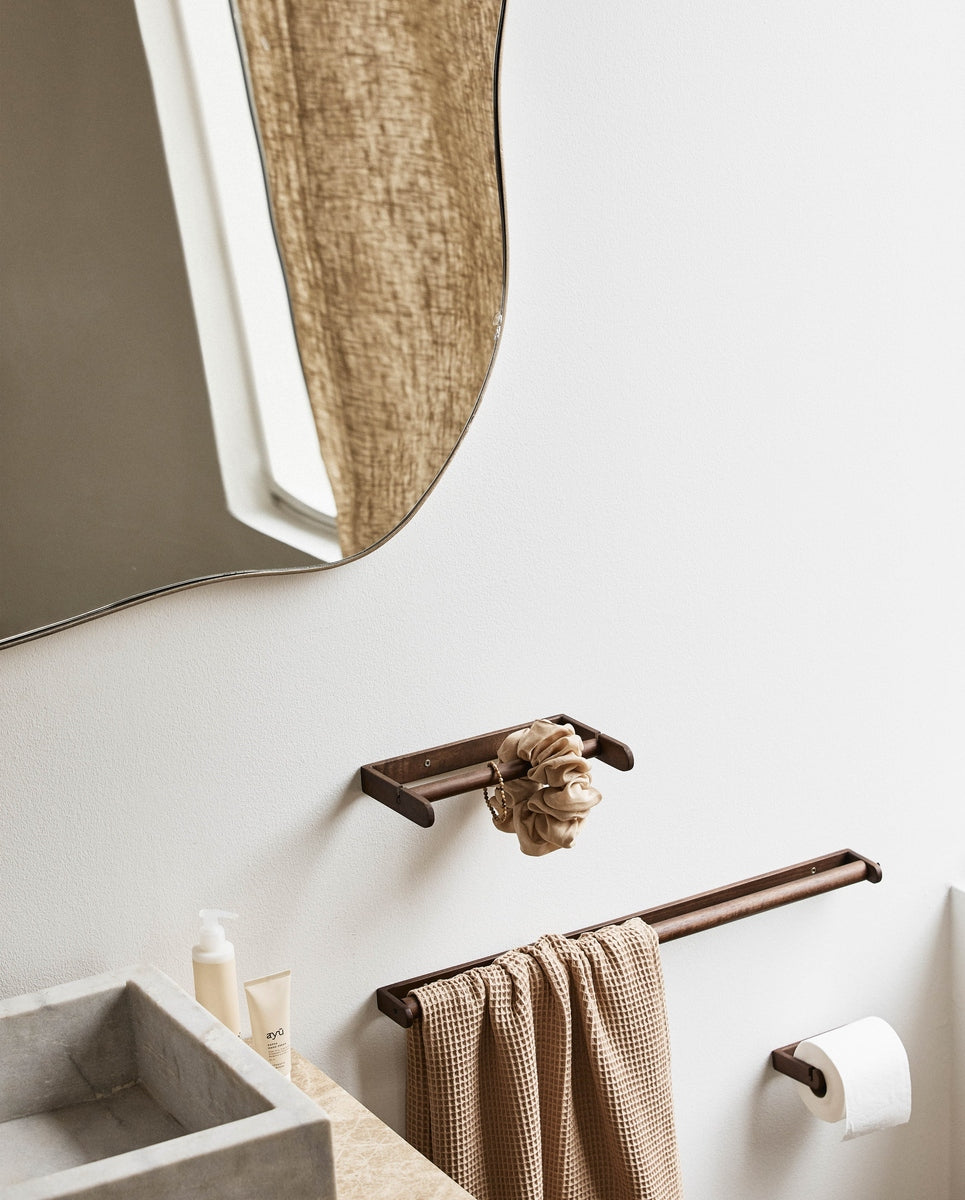 Portarotolo per carta igienica ZATON, legno - naturale