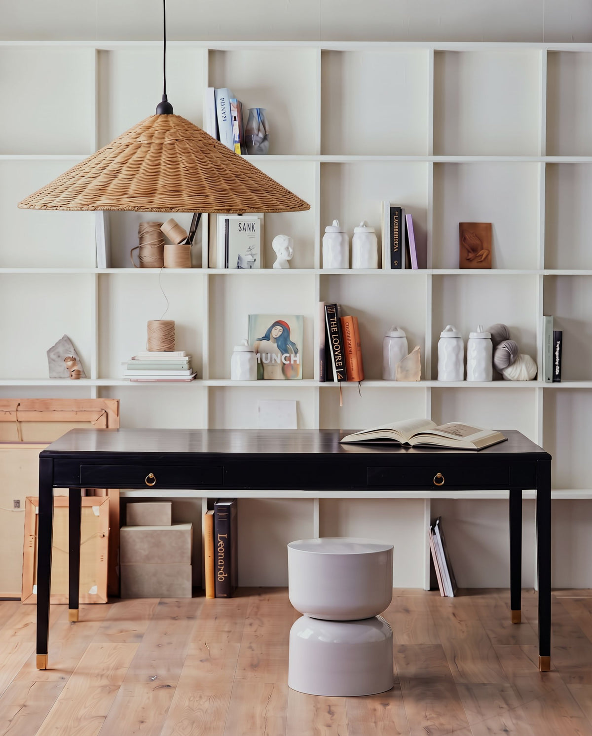 TORA pendant lamp, ø-82 - rattan