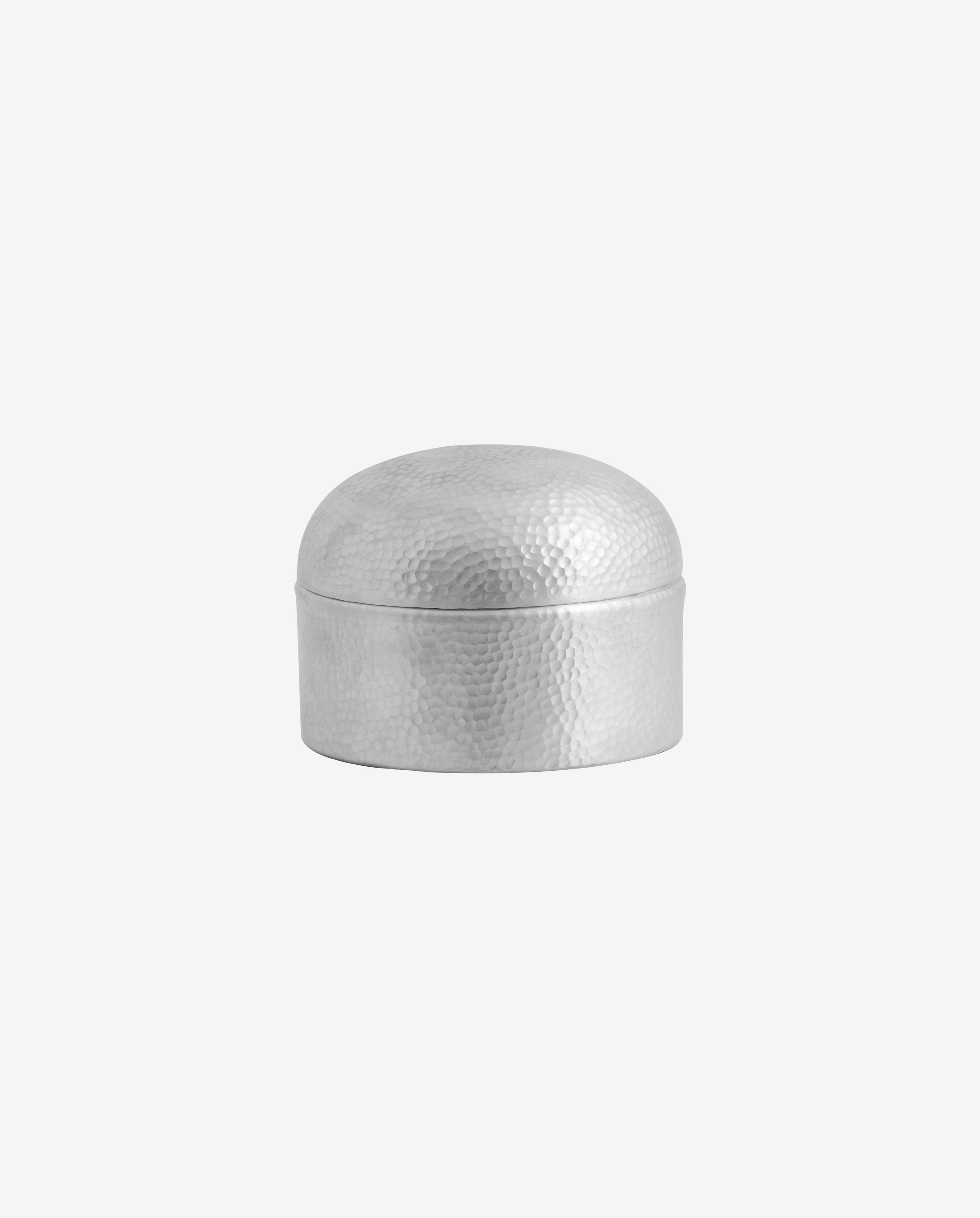 MACAU contenitore, L, alluminio - finitura cromata