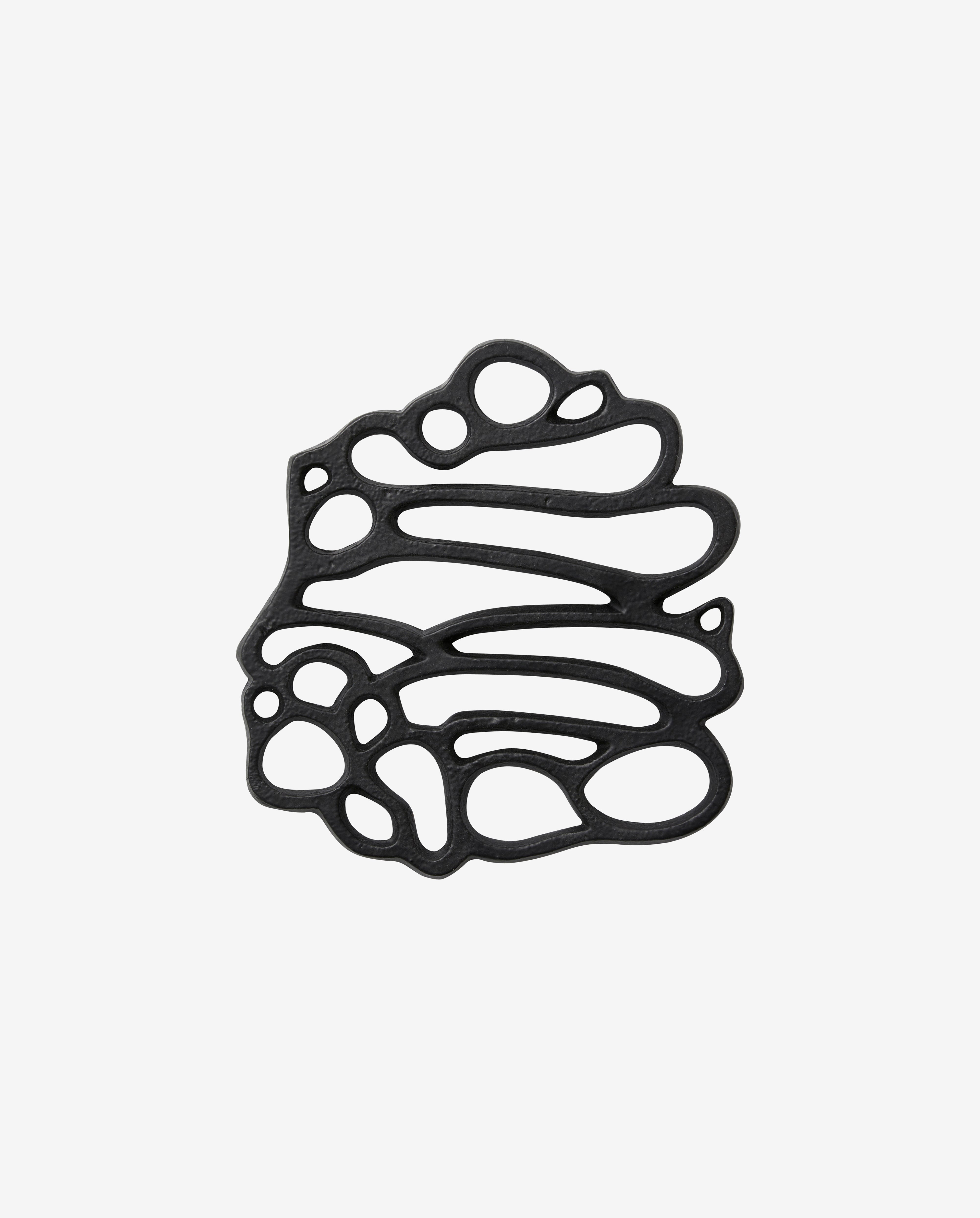 Sottobicchiere CECLEY, alluminio - nero