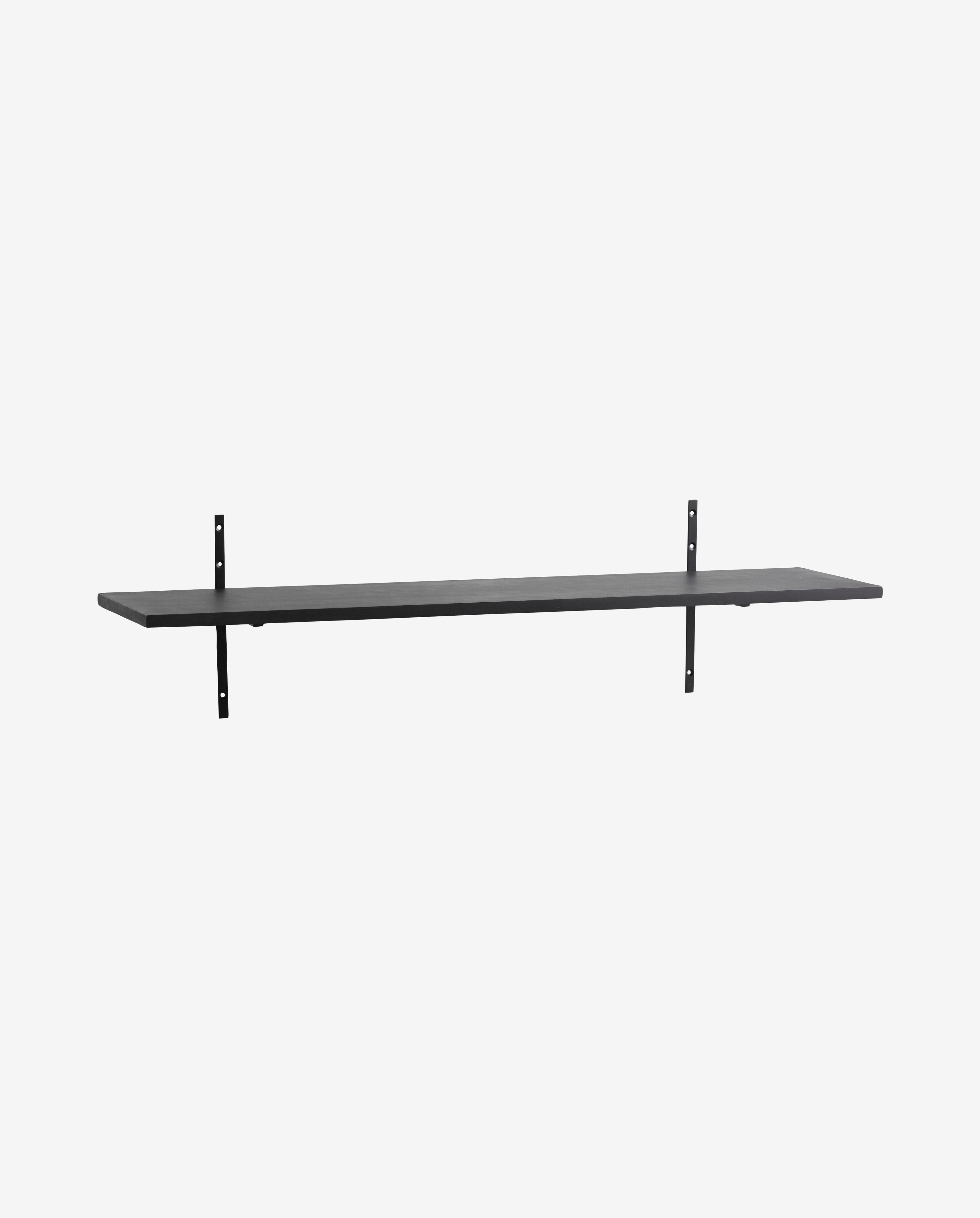 TANO shelf, wood - black