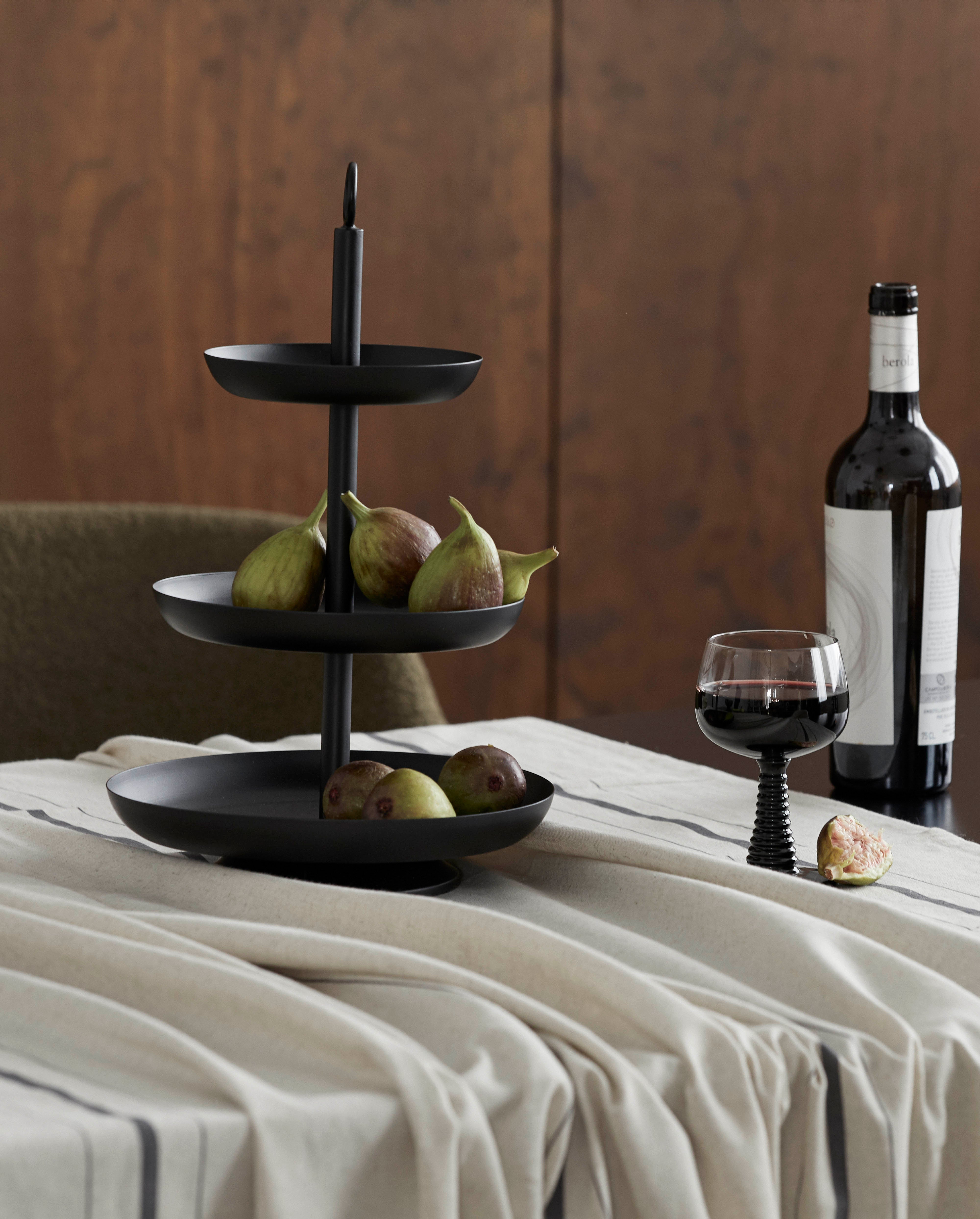 Bicchiere da vino GORM - nero