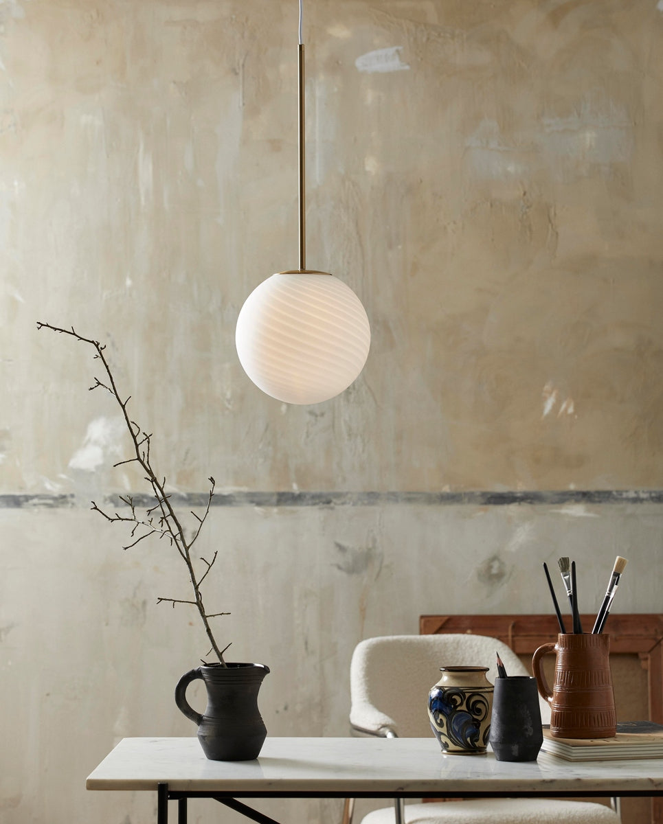 JUNIPER kan met handvat, terracotta - zwart