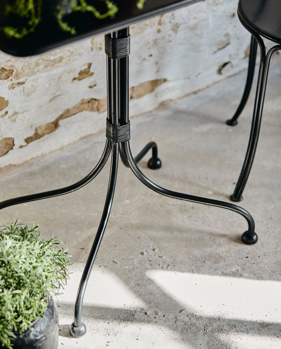 OLIVO tuintafel - zwart