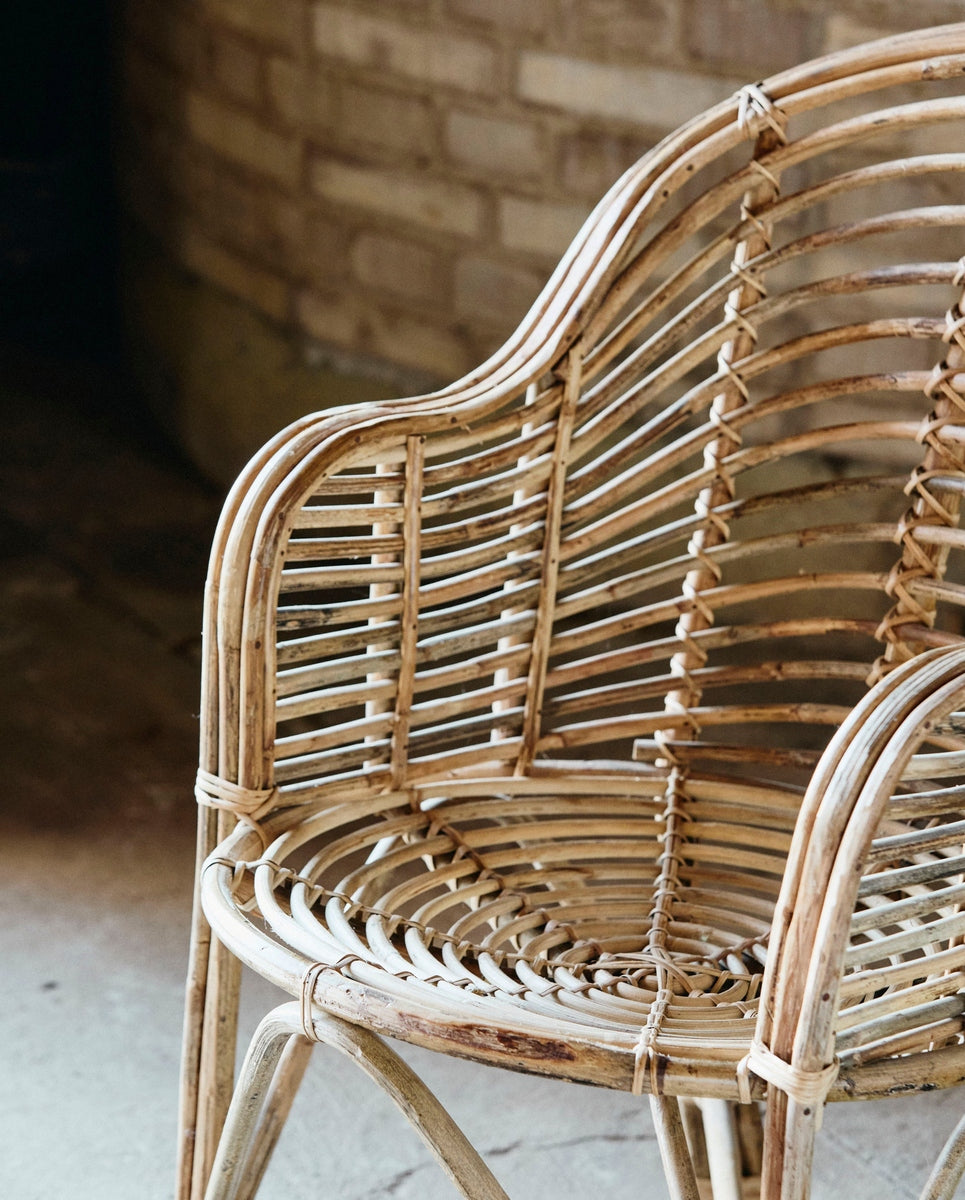 CANIA bamboe stoel, natuurlijk