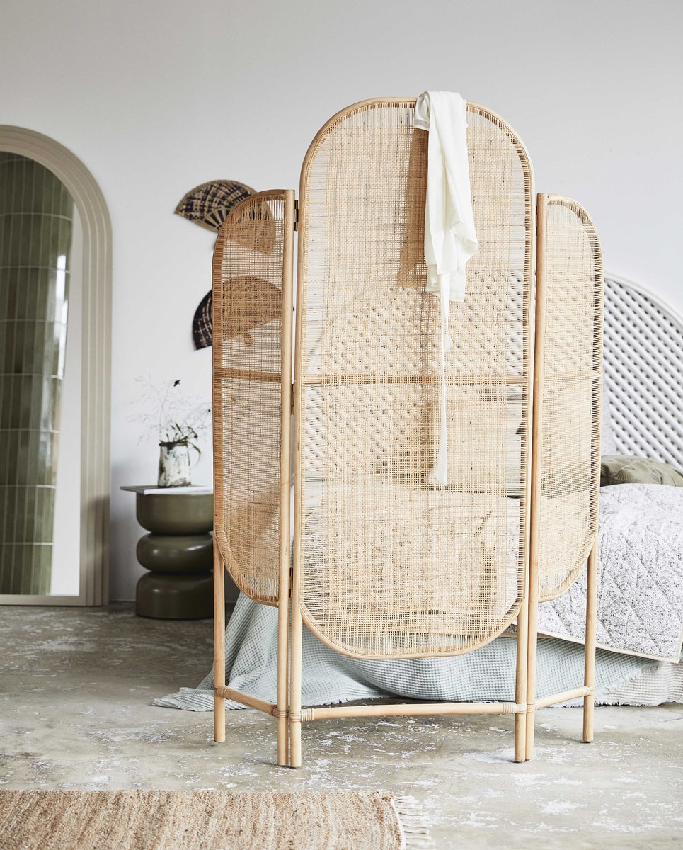 divisorio BALI, rattan/intreccio - naturale