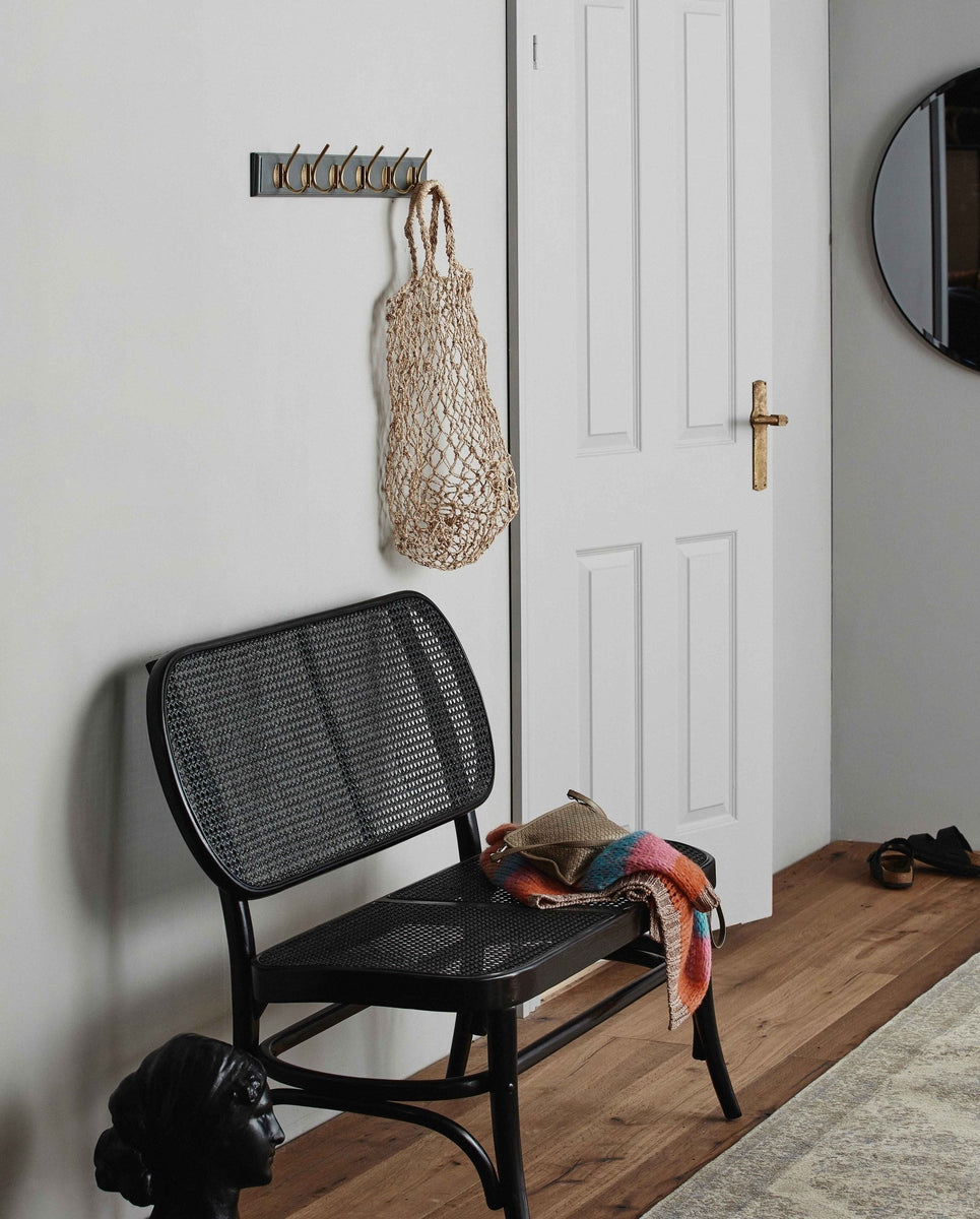 EDGY kapstok, 6 haken - grijs