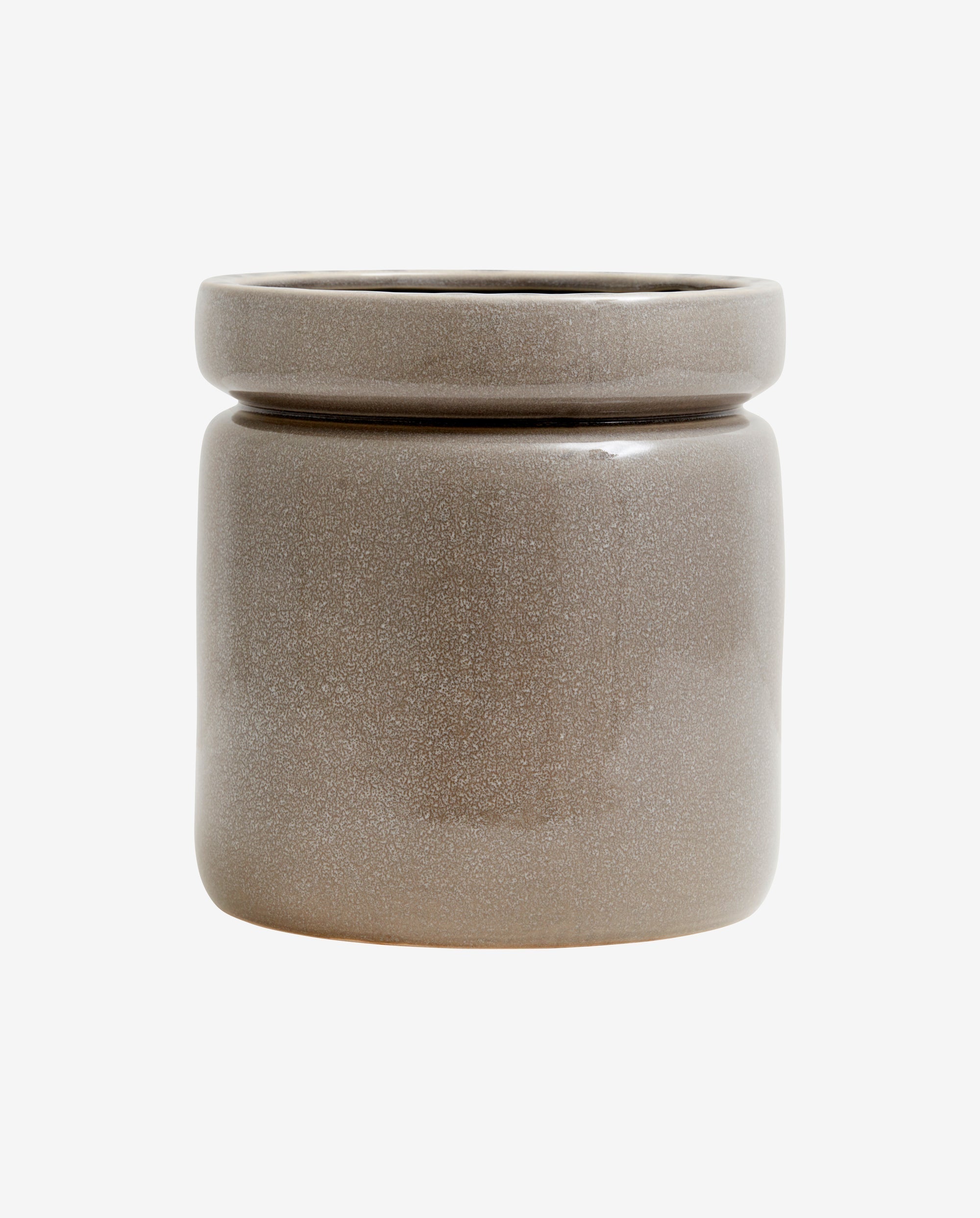 Pentola ISA, L, smalto grigio chiaro