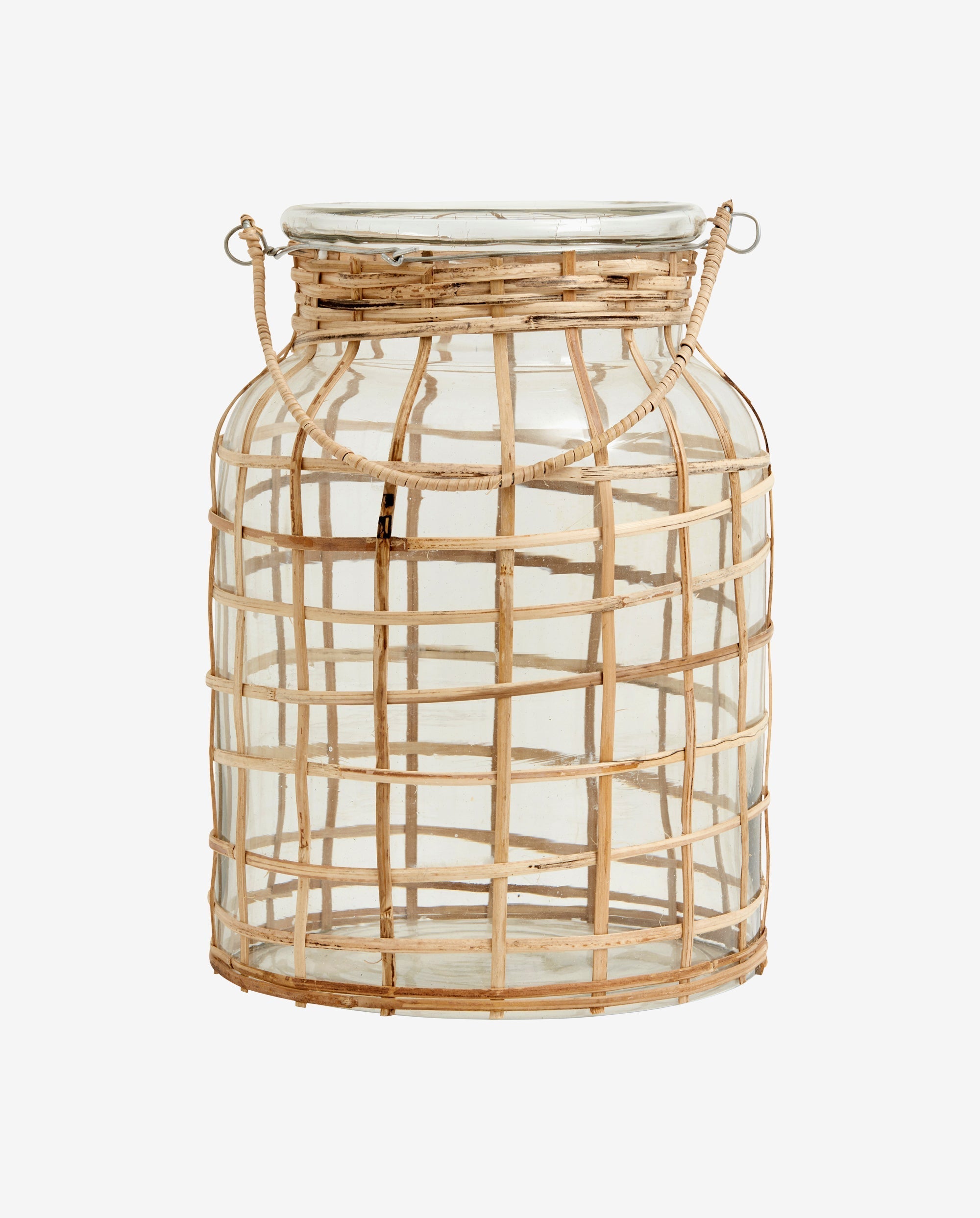 Bougeoir BAMBOU, verre, grand