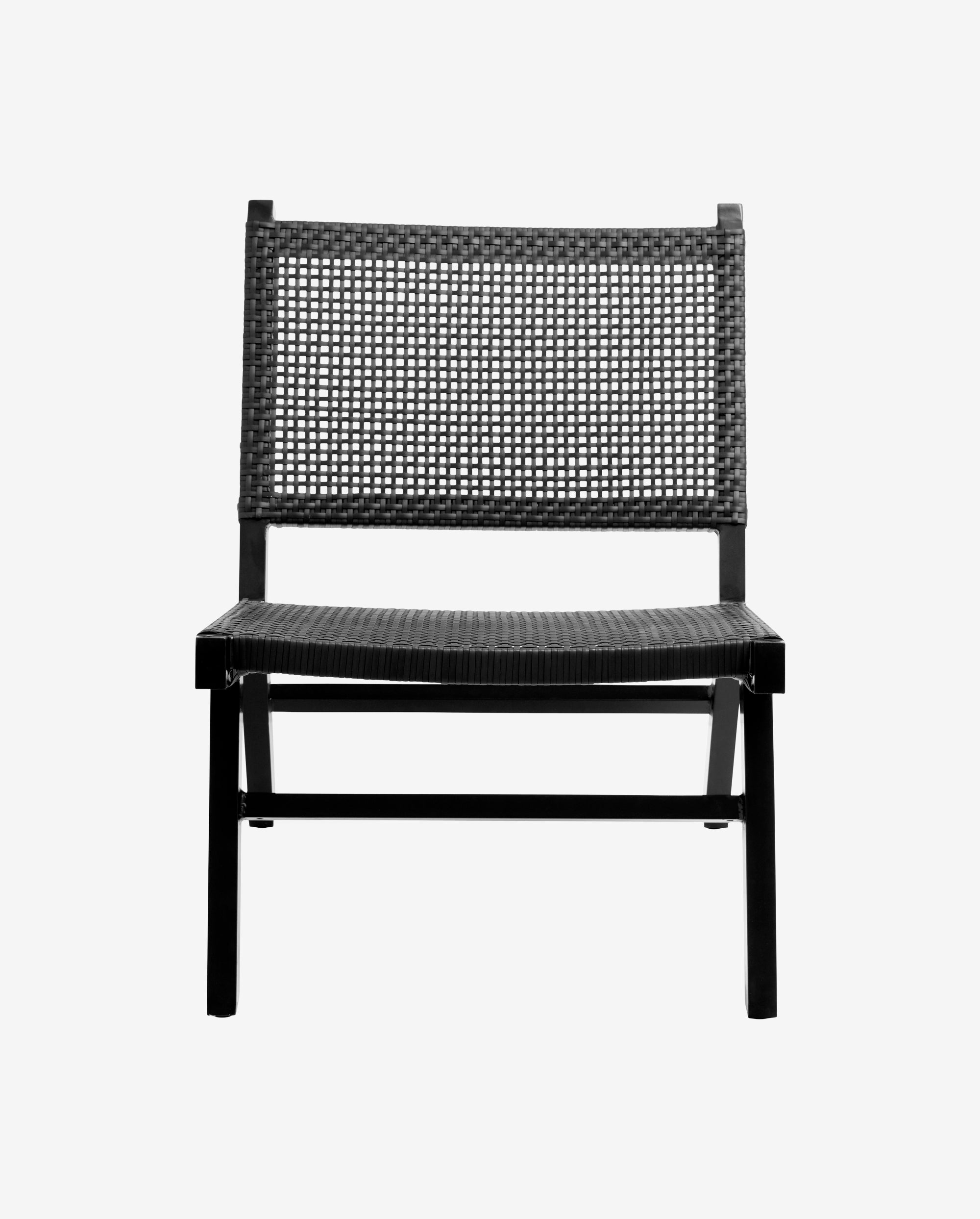 VASAI lounge chair, black