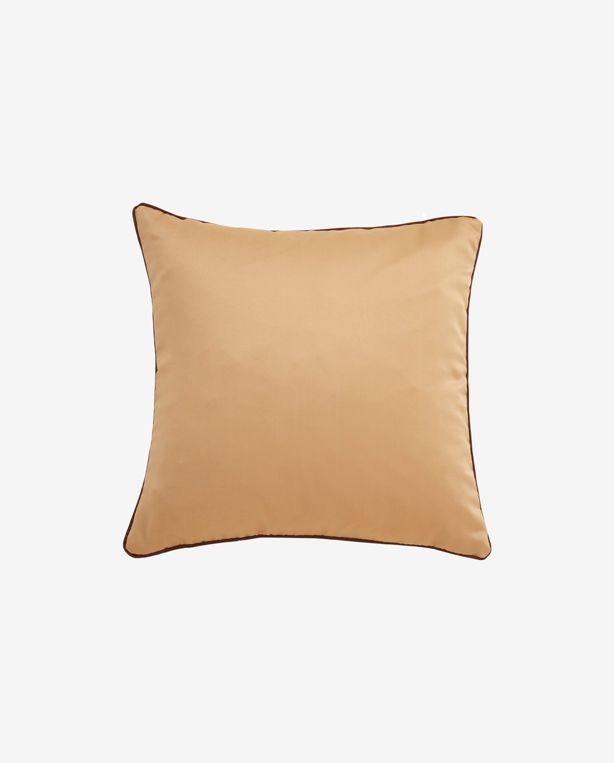 Housse de coussin AIN, S, marron clair/marron