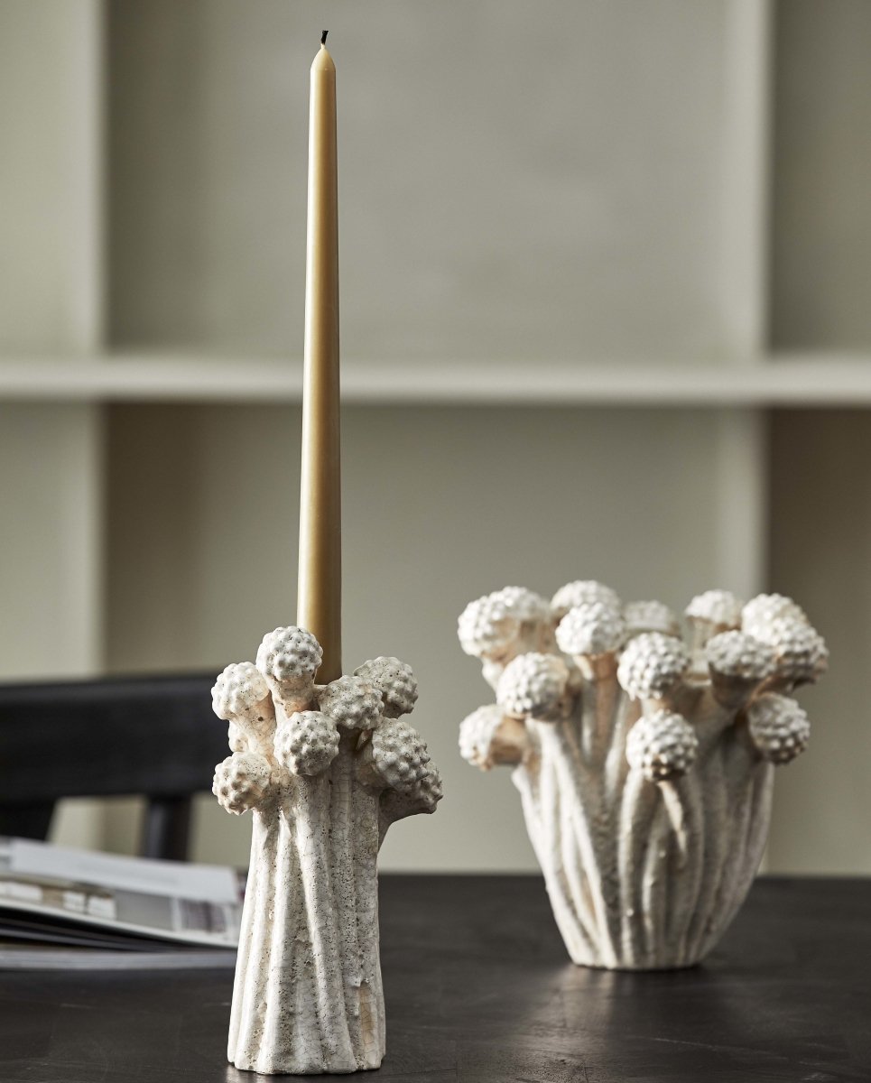 CANDLE, tall - amber