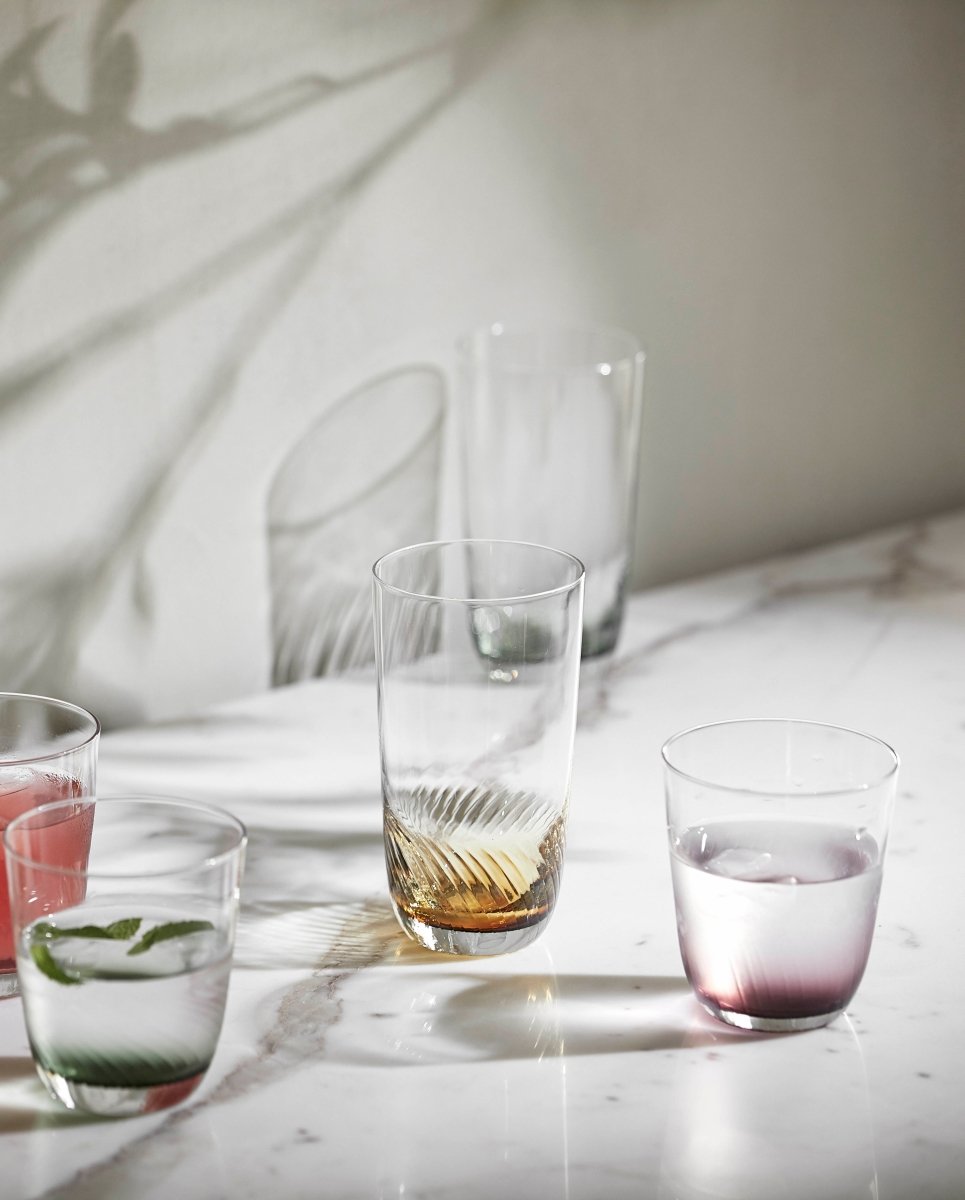 GARO drinkglas, paars