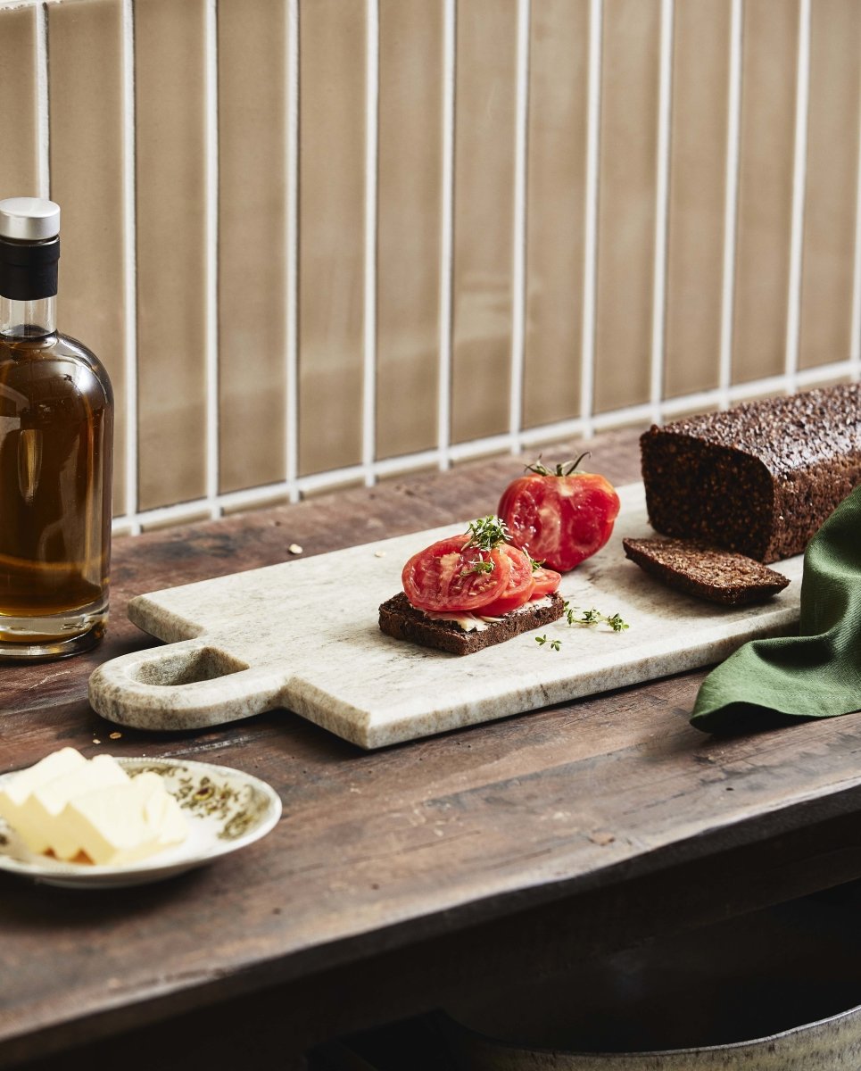 PASILLA snijplank, rechthoekig, bruin