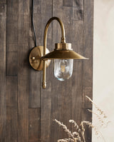 LASON wall lamp, outdoor - brass