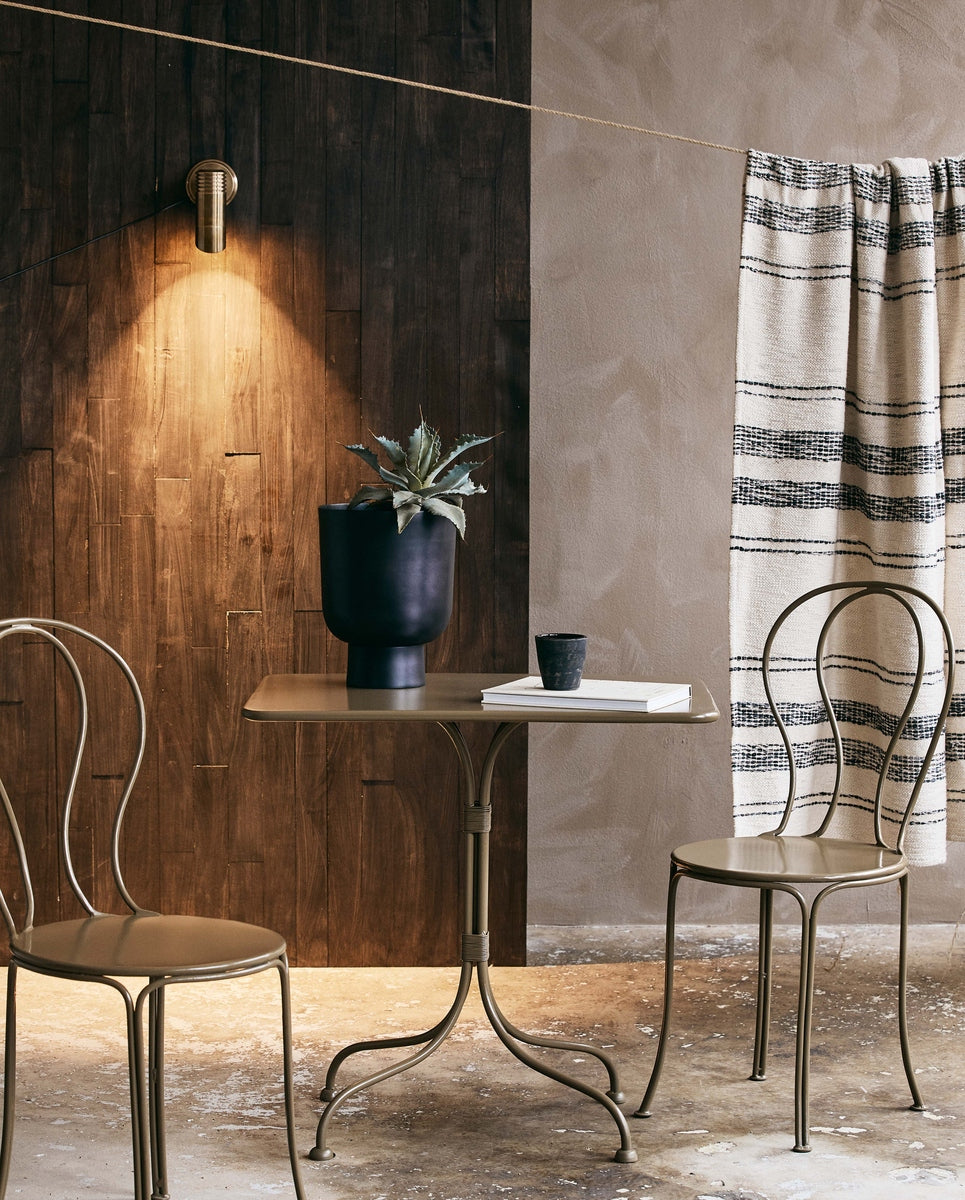 BRAGI wall lamp, outdoor - brass