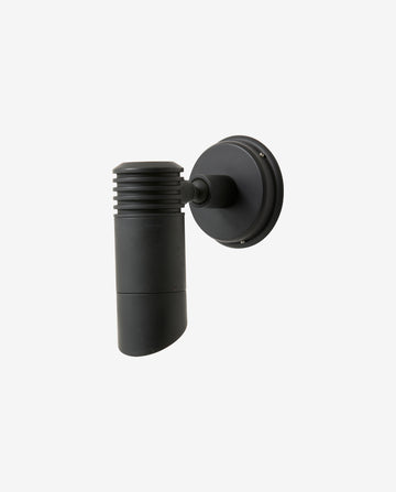 BRAGI wall lamp, outdoor - black