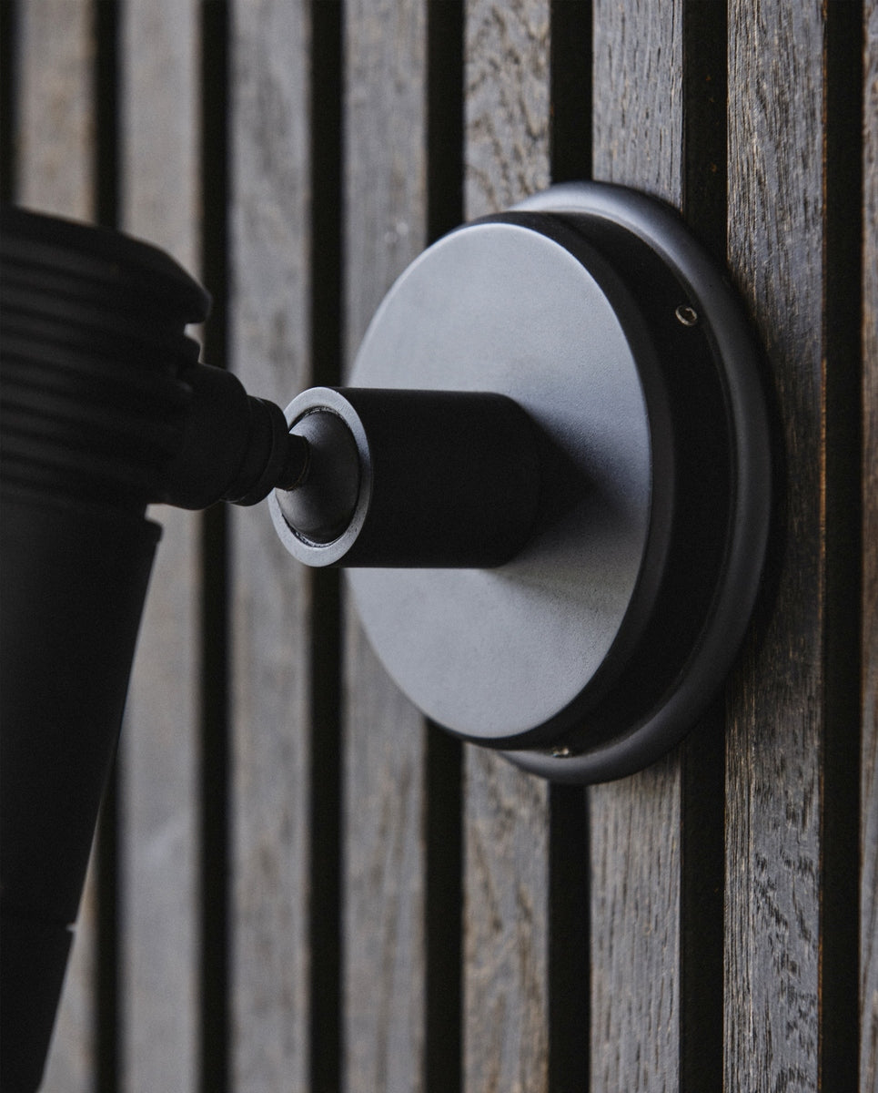 Lampe murale BRAGI, extérieure - noire