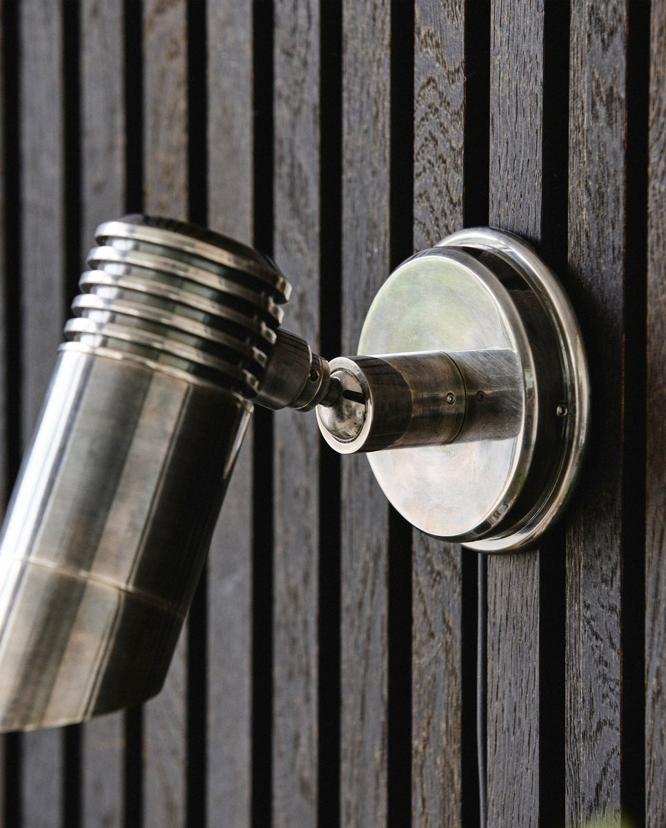 Lampe murale BRAGI, extérieure - chrome